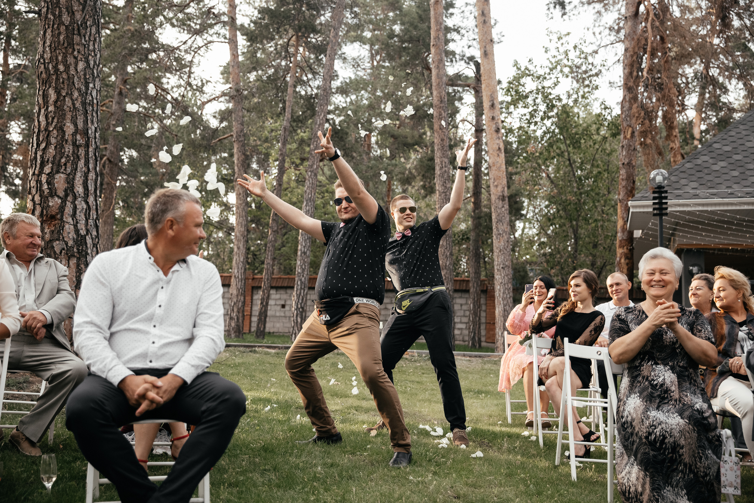Свадьба на закате. Фотограф Елена Краснопевцева