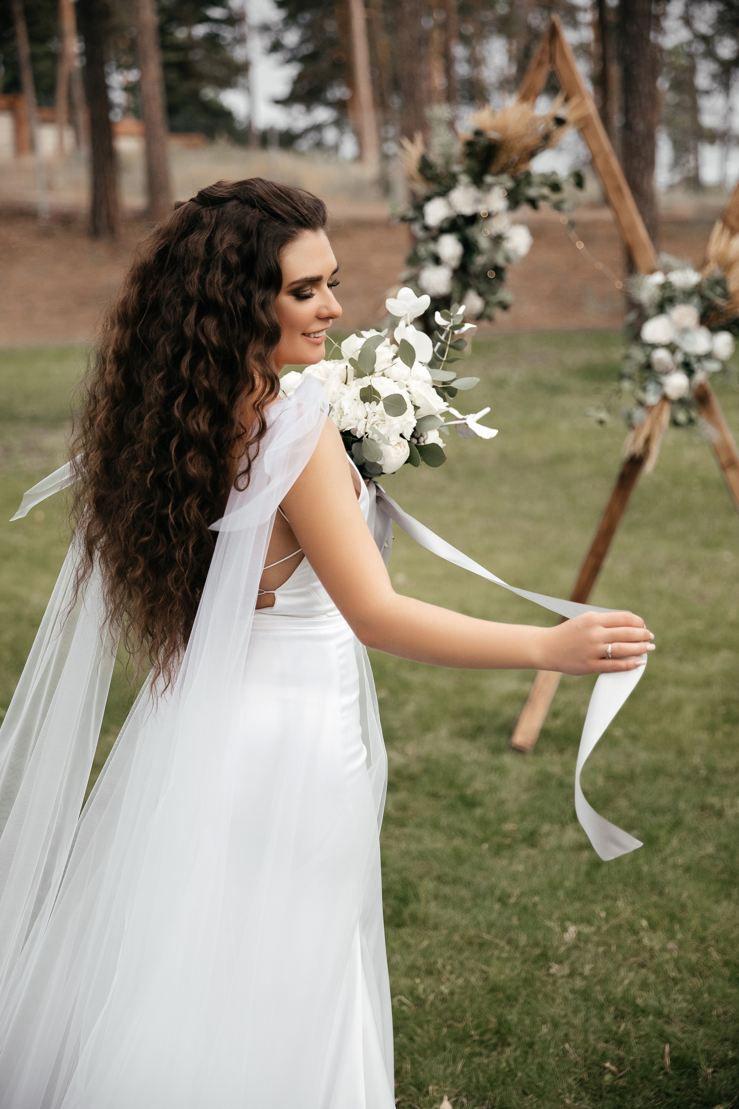 Свадьба на закате. Фотограф Елена Краснопевцева