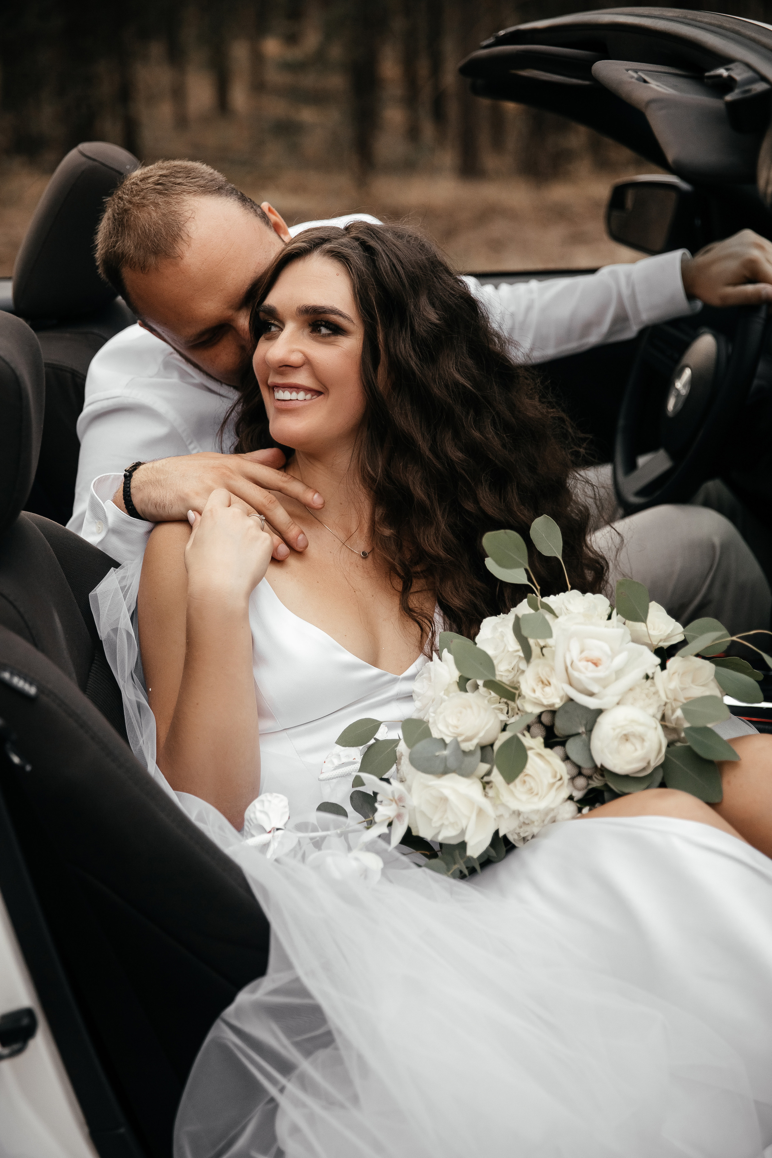 Свадьба на закате. Фотограф Елена Краснопевцева