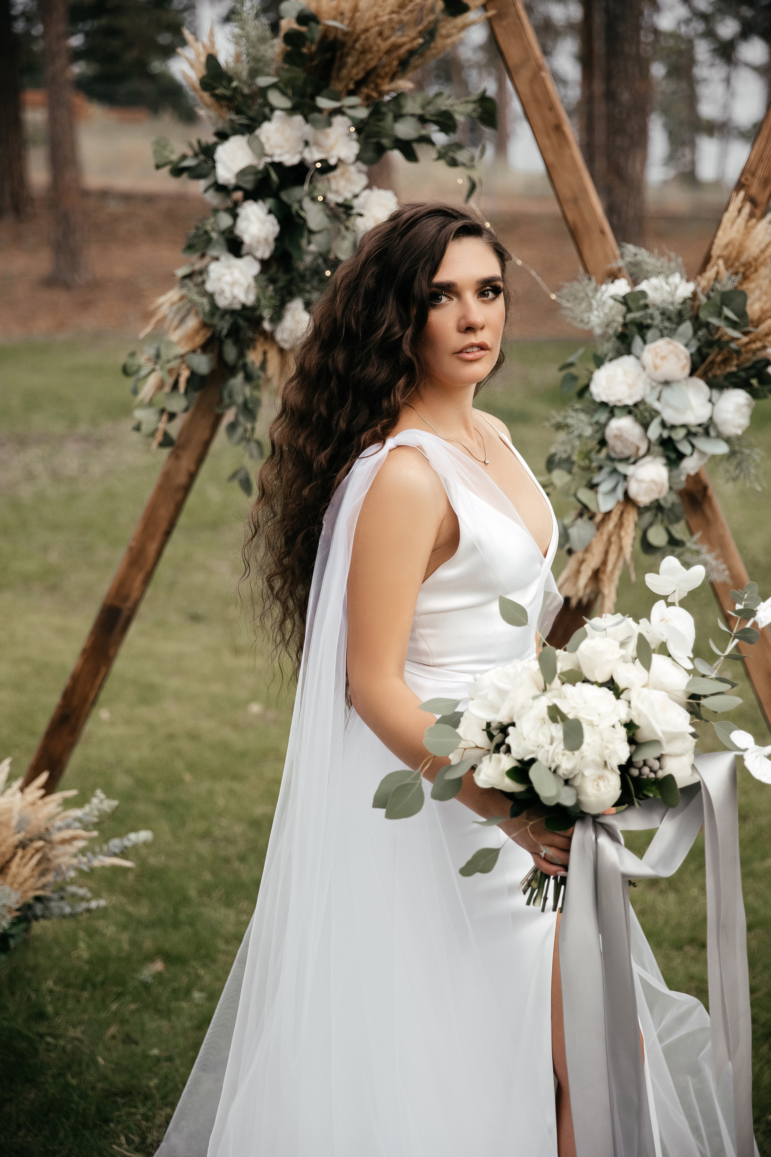 Свадьба на закате. Фотограф Елена Краснопевцева