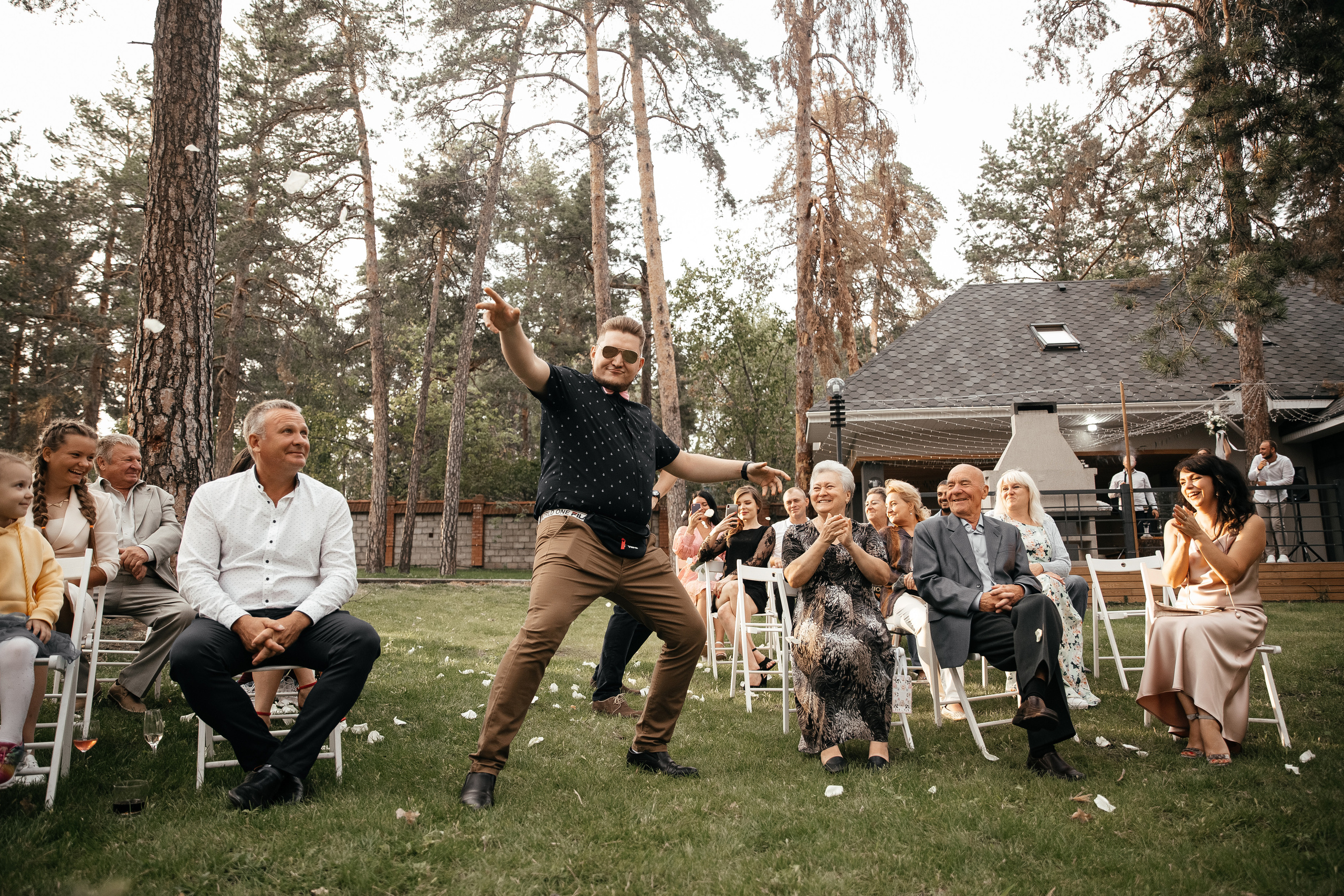 Свадьба на закате. Фотограф Елена Краснопевцева
