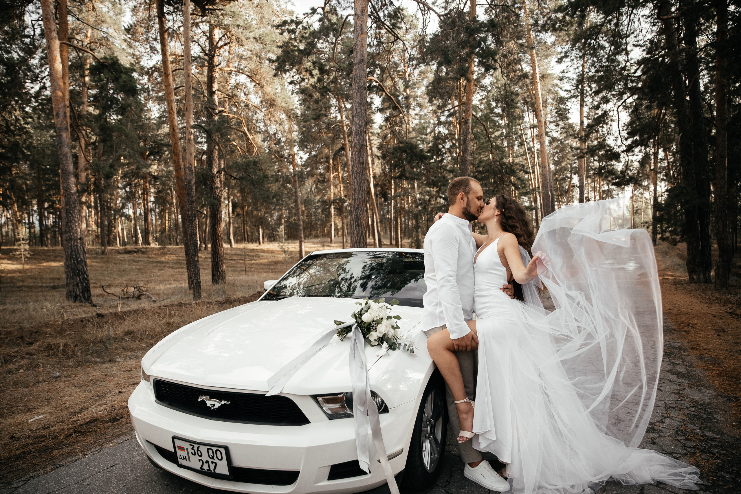 Свадьба на закате. Фотограф Елена Краснопевцева