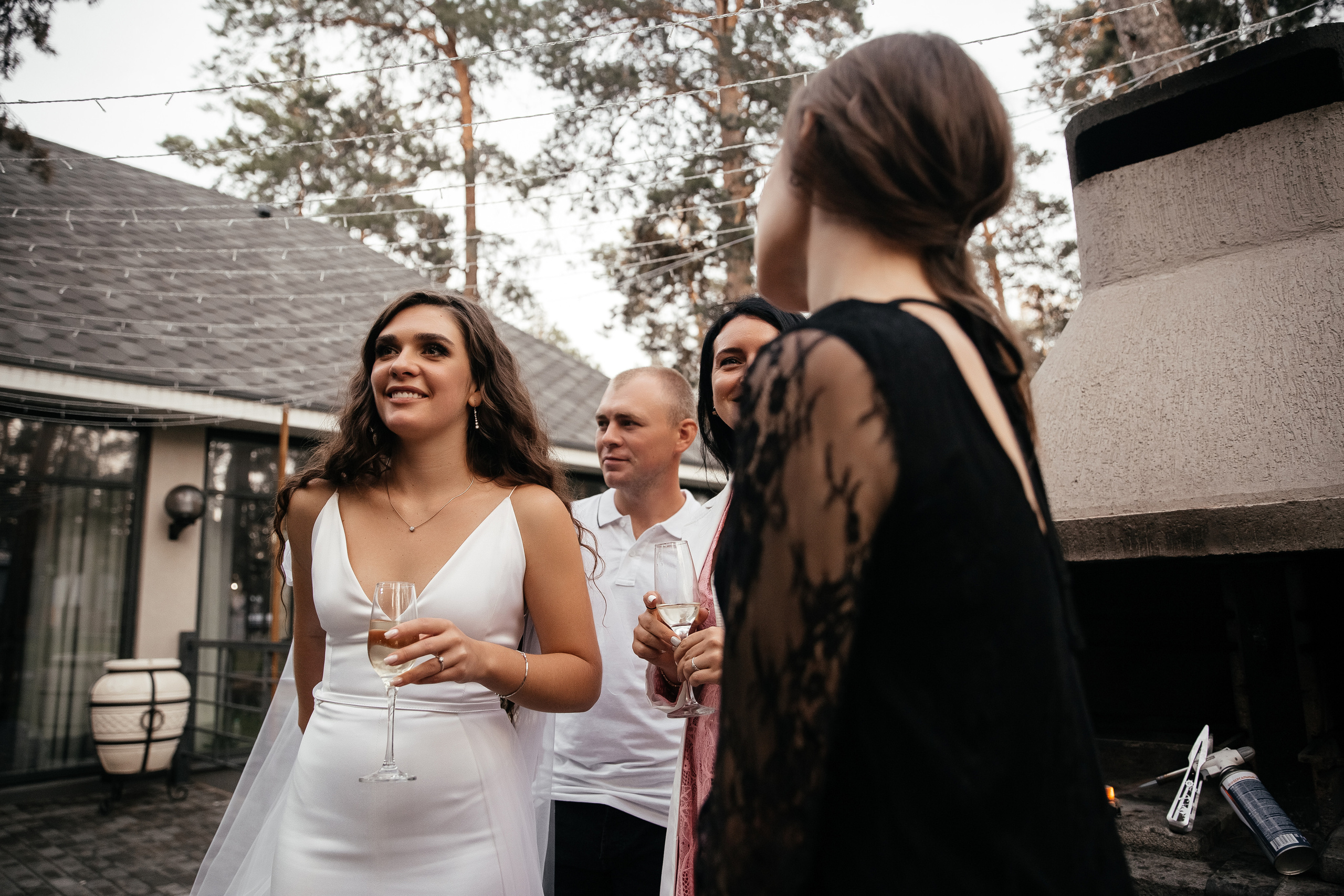 Свадьба на закате. Фотограф Елена Краснопевцева