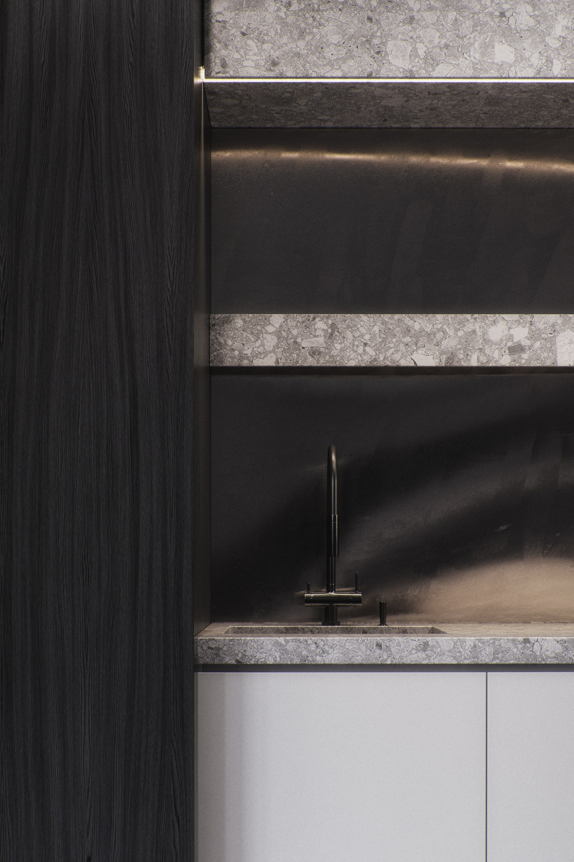 Blue accent. 3D Визуализация // Reiterrrr