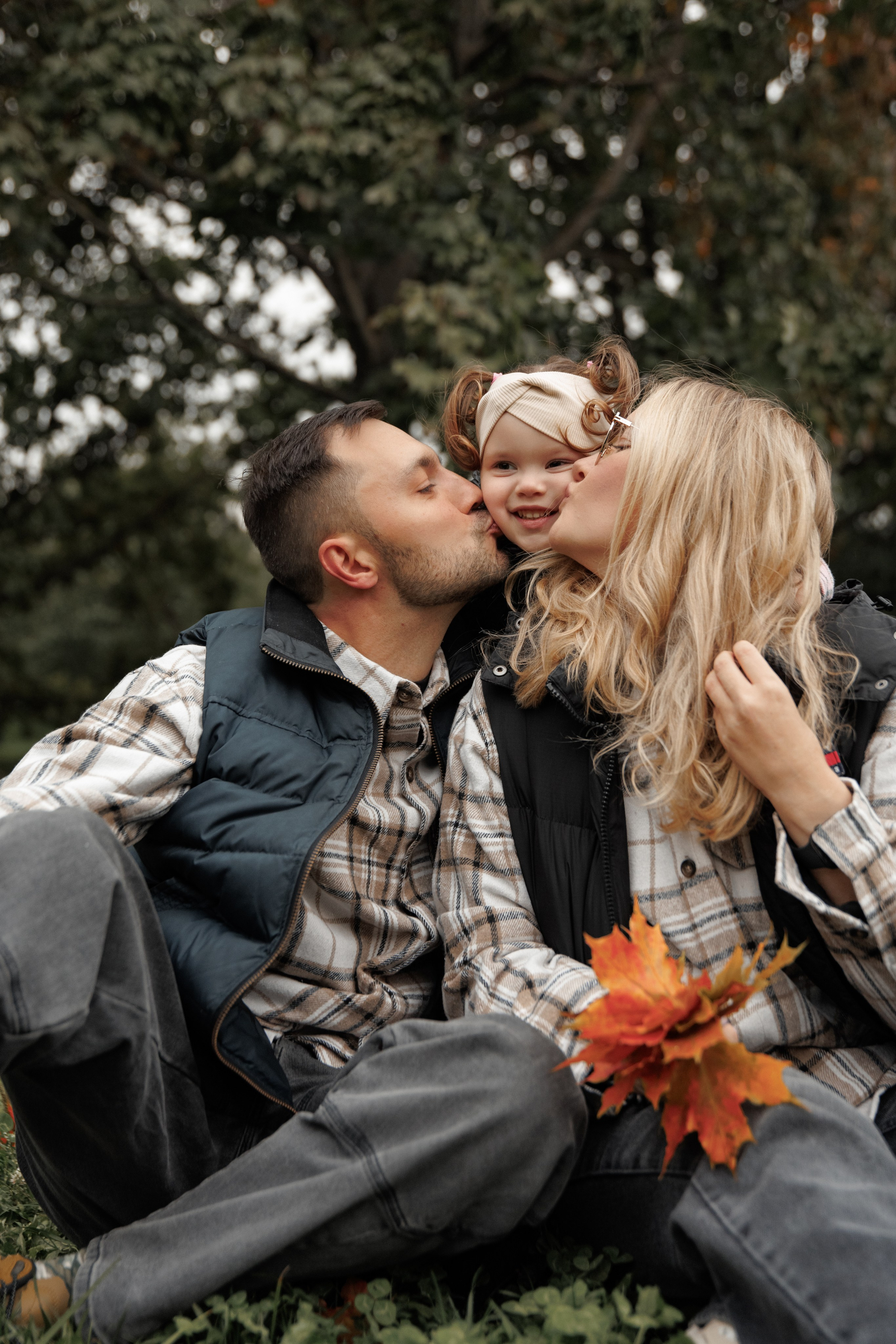 Настя, Денис и Маша