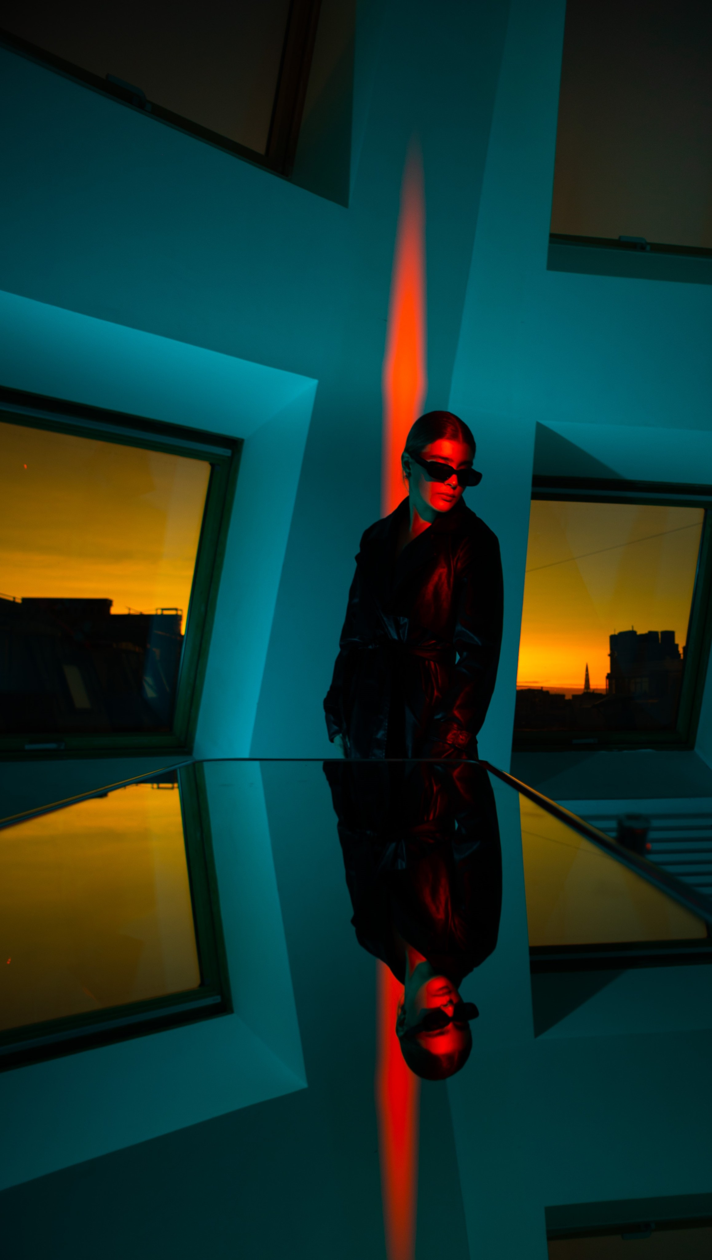 Faces in the night. Metelevphoto