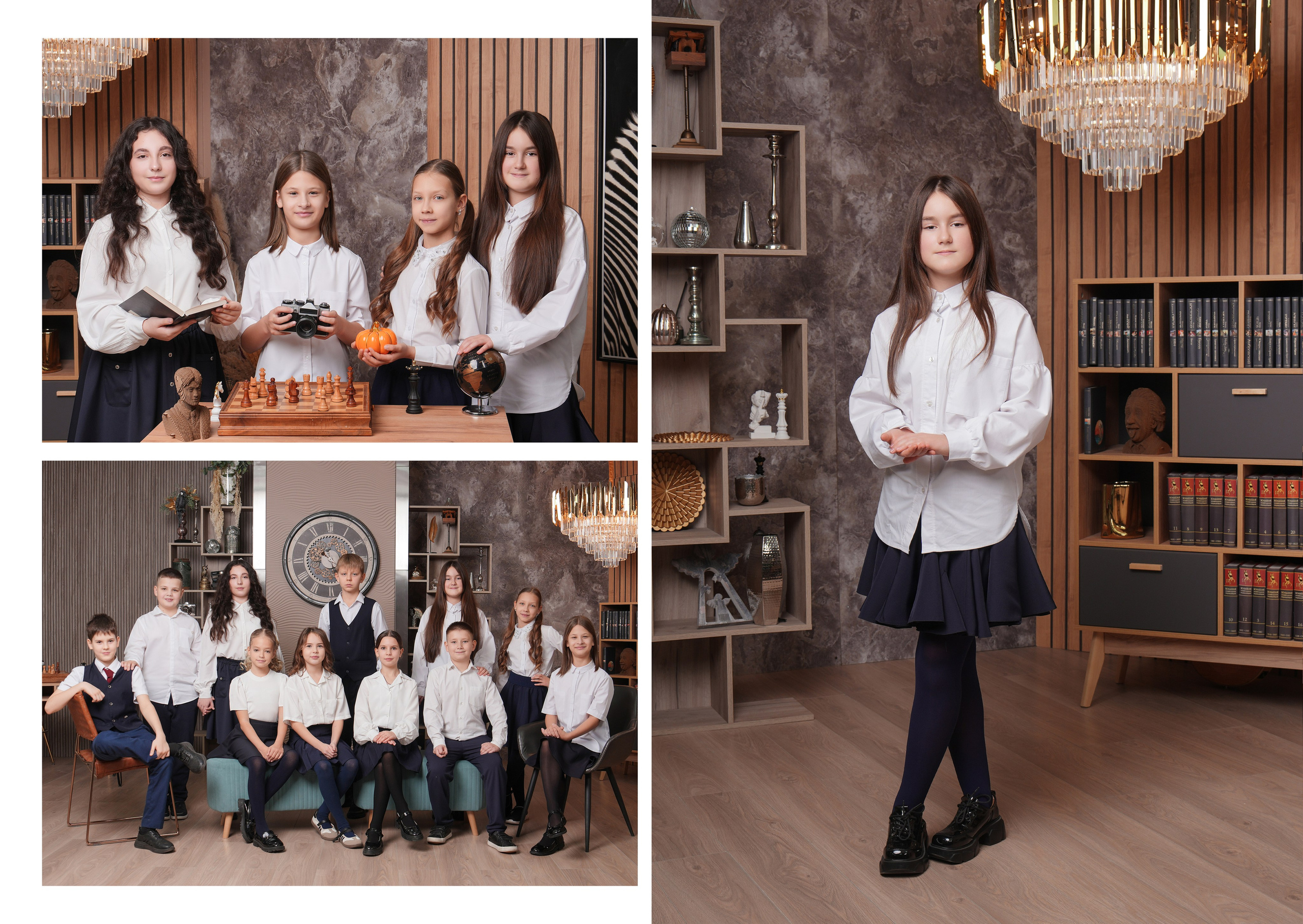 ШКОЛА 100 4 Е. Красивый выпускной альбом в Краснодаре