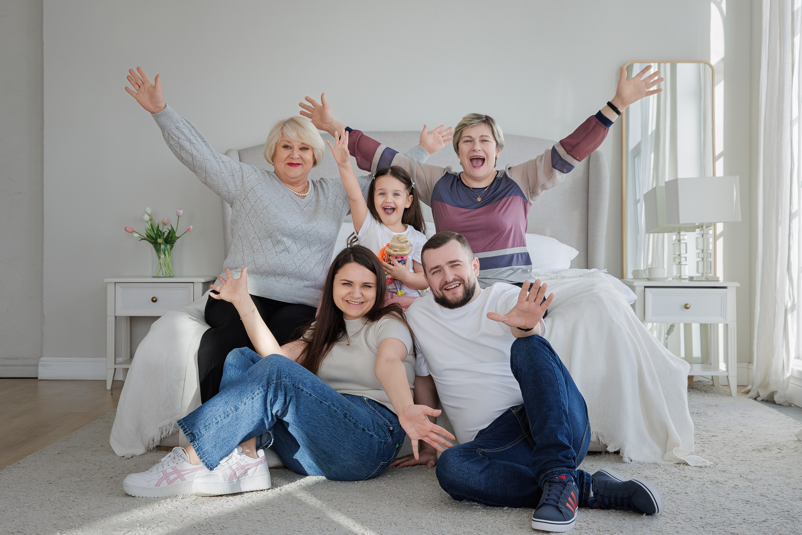 Семья. Маша Гонтарь Семейный домашний репортажный фотограф в Санкт-Петербурге