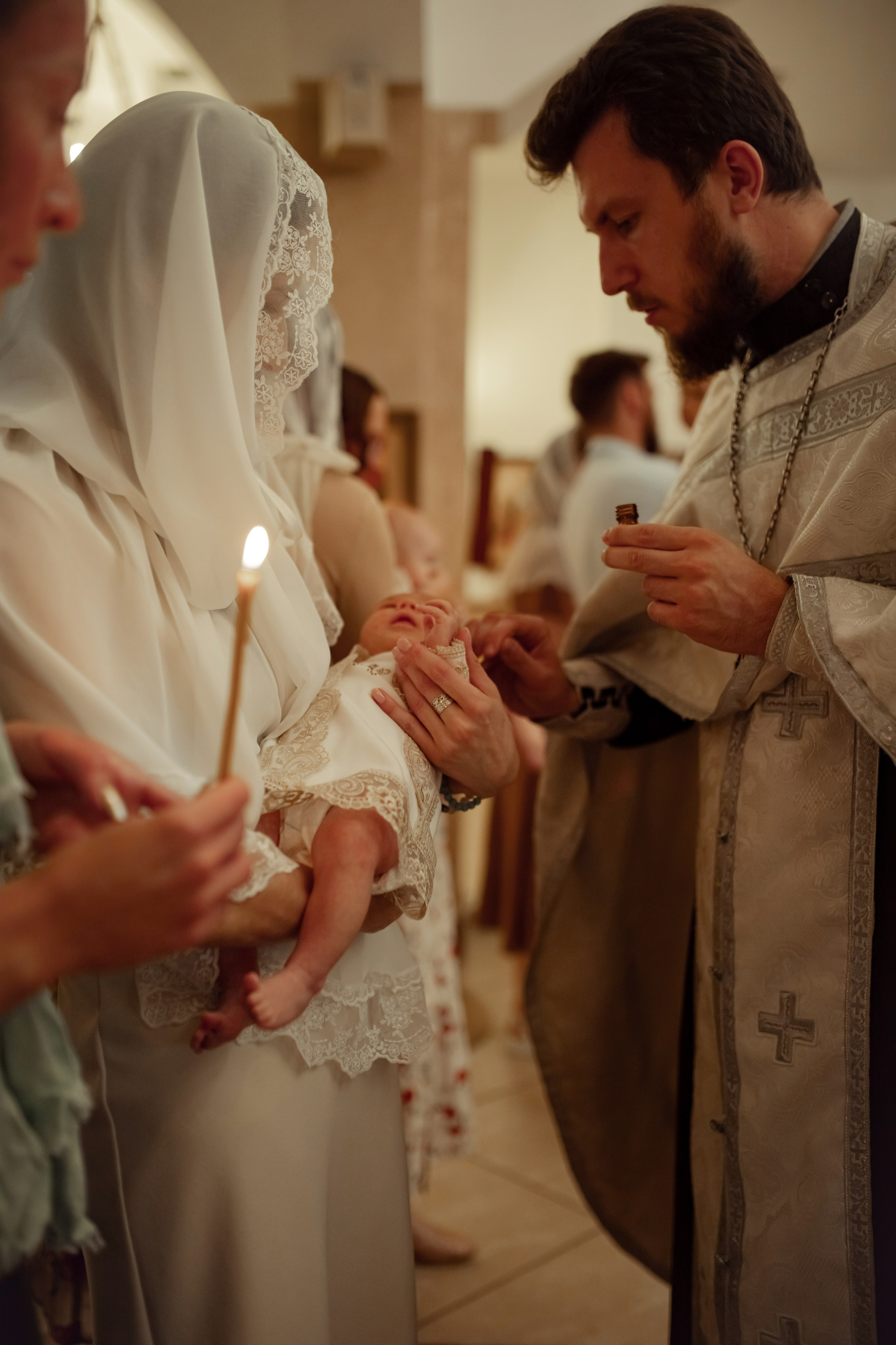 Крещение Анастасии. Семейный и детский фотограф в Москве Дорогова Екатерина