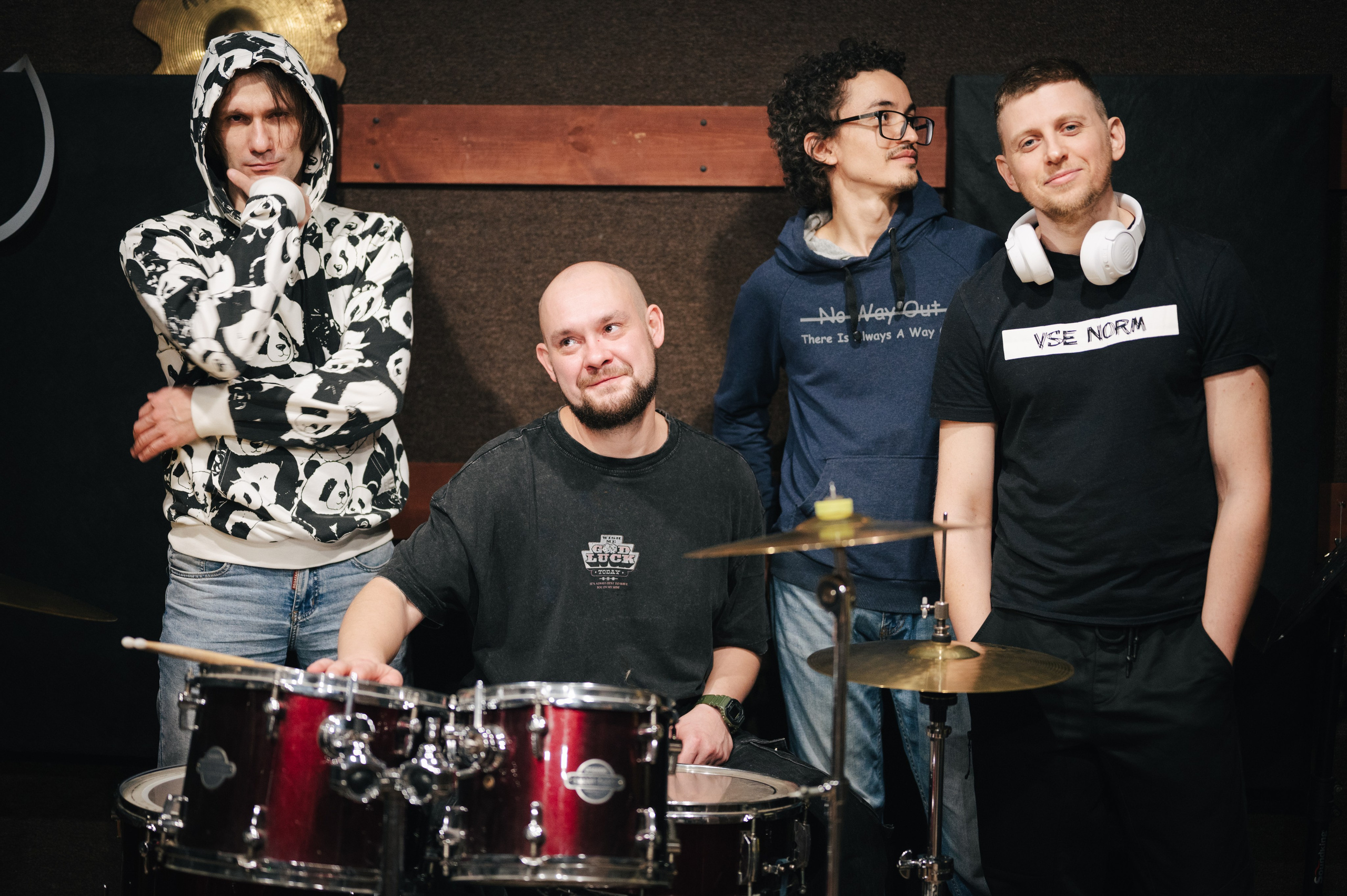 Репетиция группы «Прячемся!!!». Фотограф Анна Темнова. Пенза