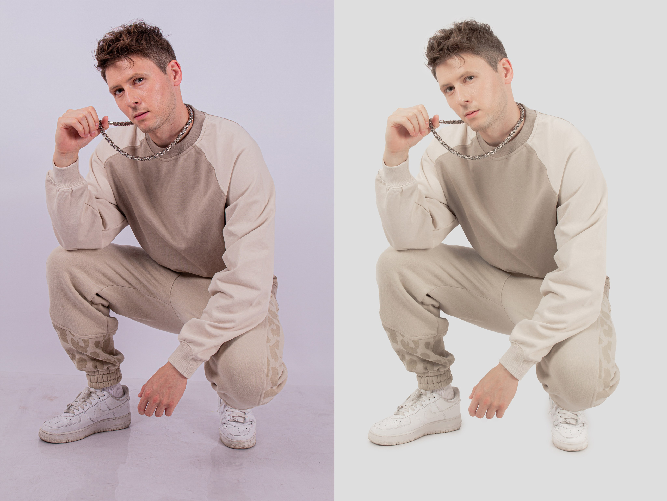 Ретушь портретов для рекламы спортивной одежды — динамика и стиль! | Студия SVITHART