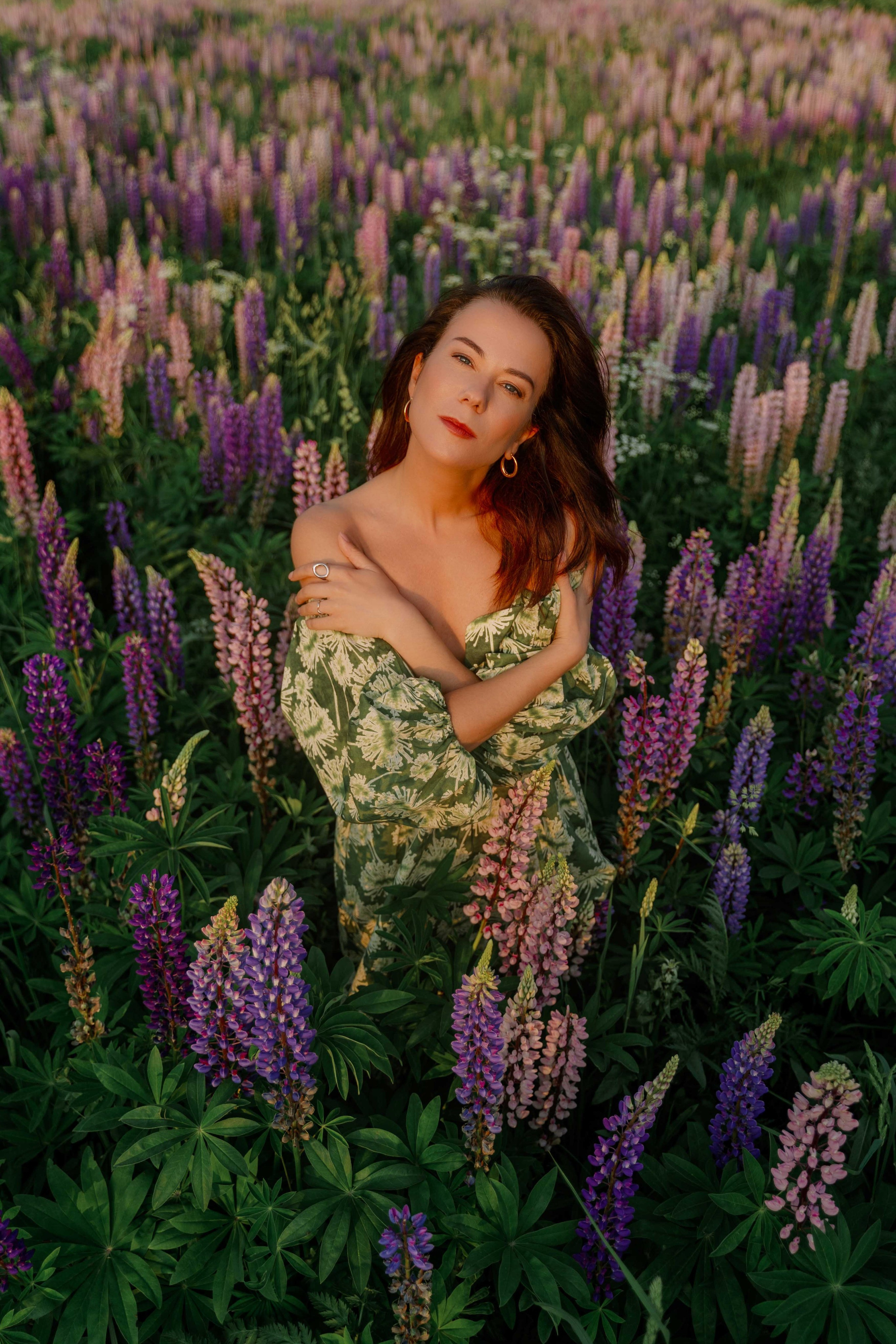 Наташа и люпины. Фотограф и видеограф в Москве и Абу Даби Мария Кулагина