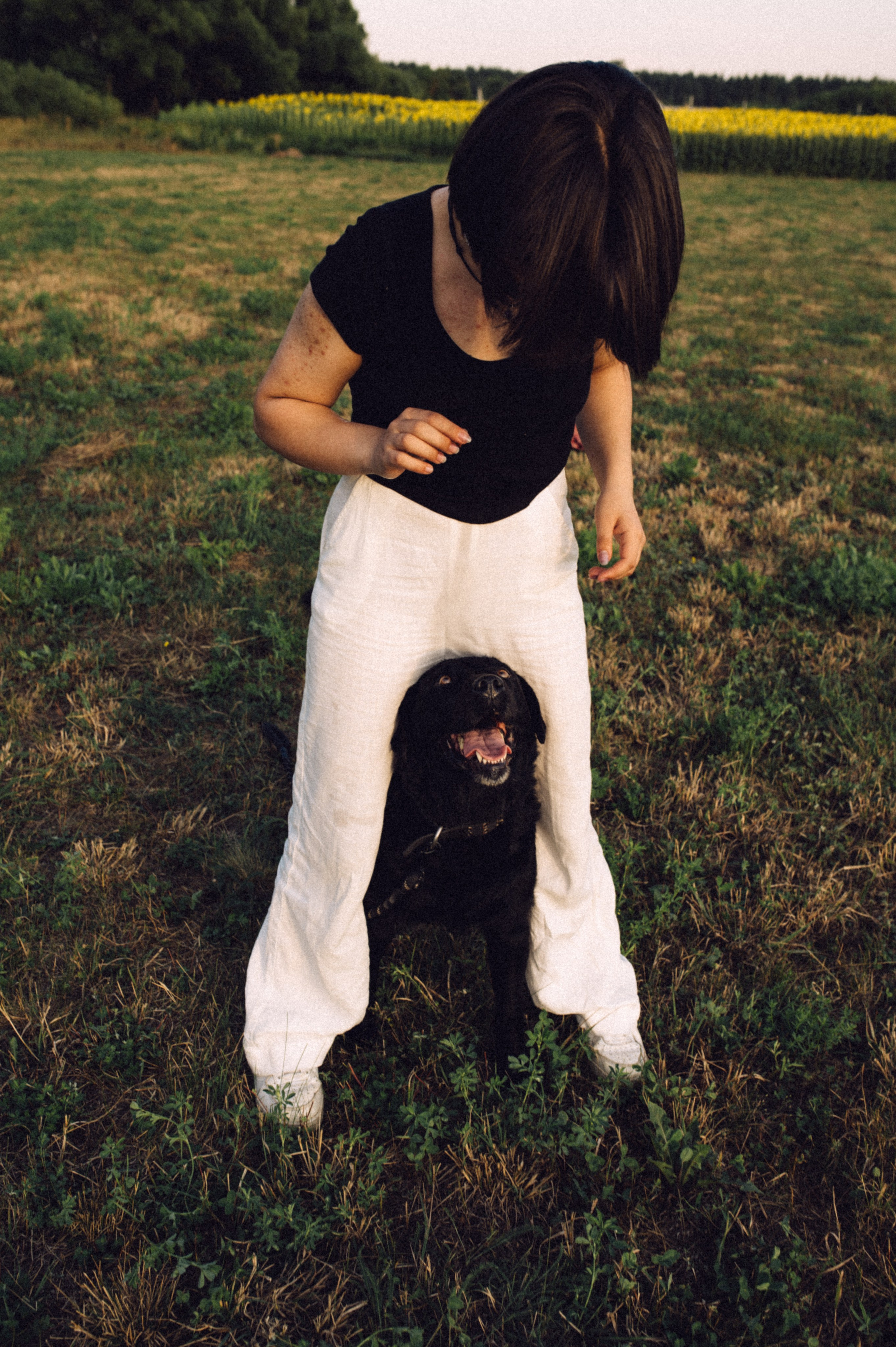 Злата и её верный друг Сэм🐶. Лайфстайл фотограф в Москве Серебрянская Фаина