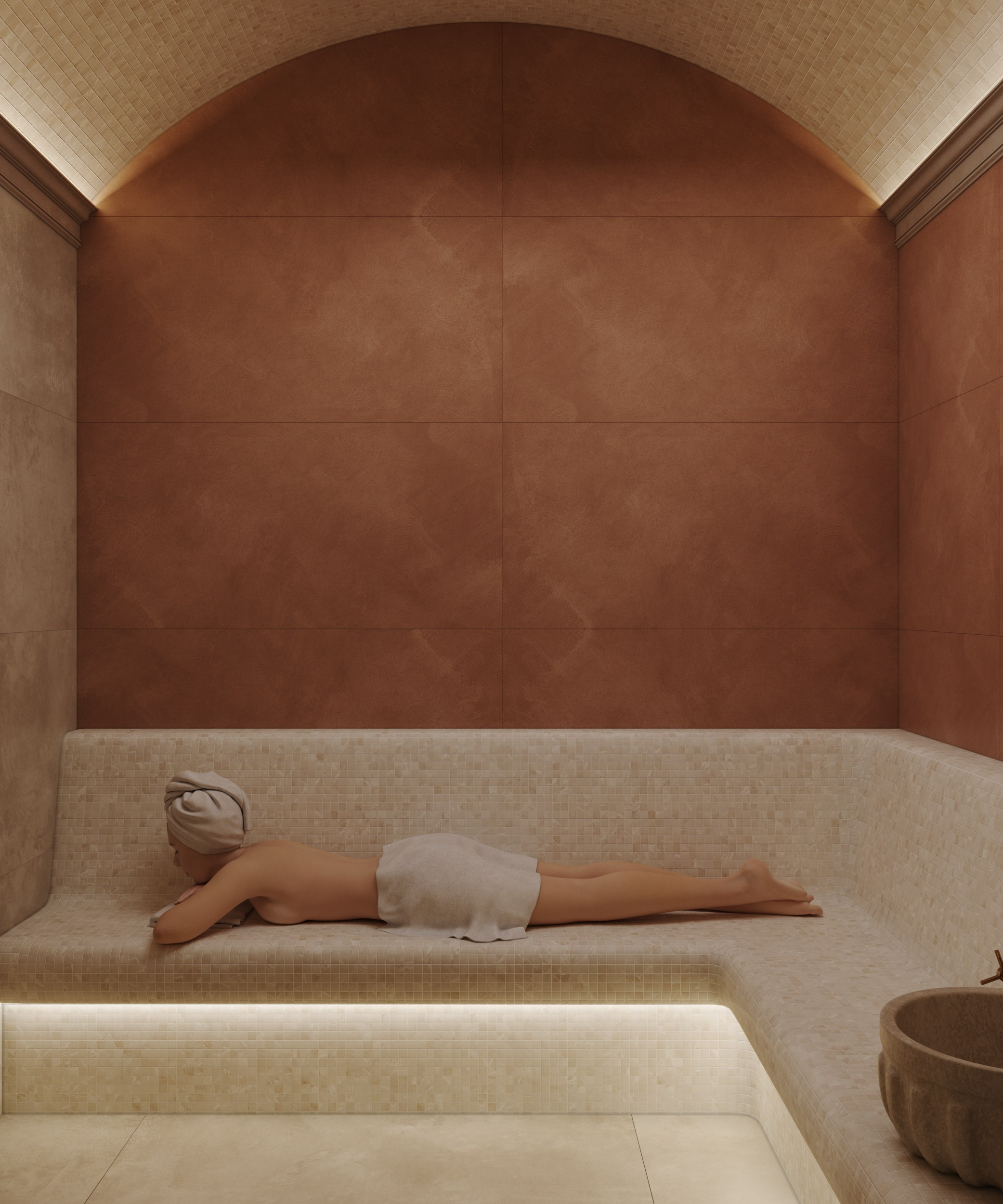 Визуализация дом 50 м². Интерьерная 3D Визуализация