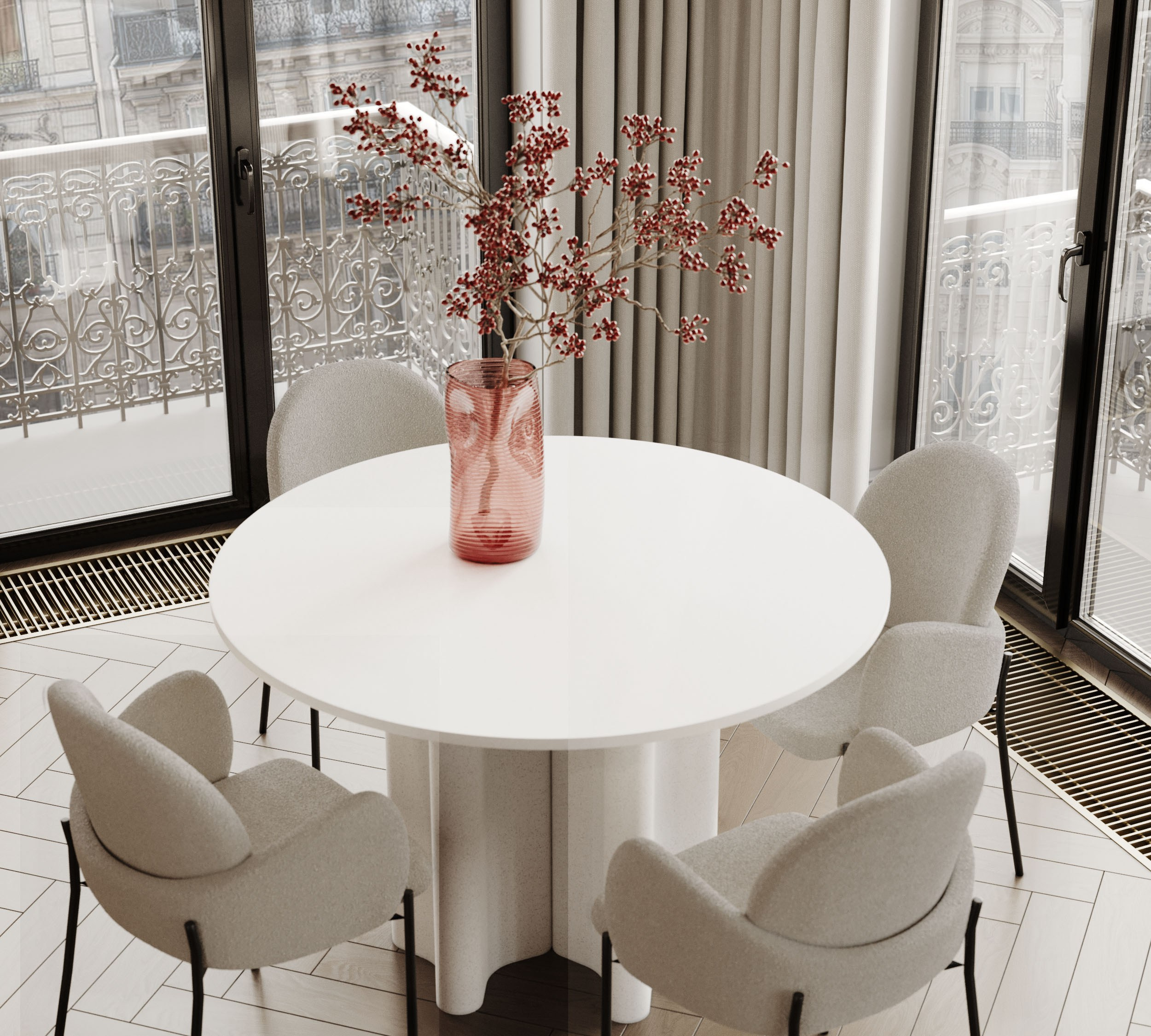 Работа по референсу. Интерьерная 3D Визуализация