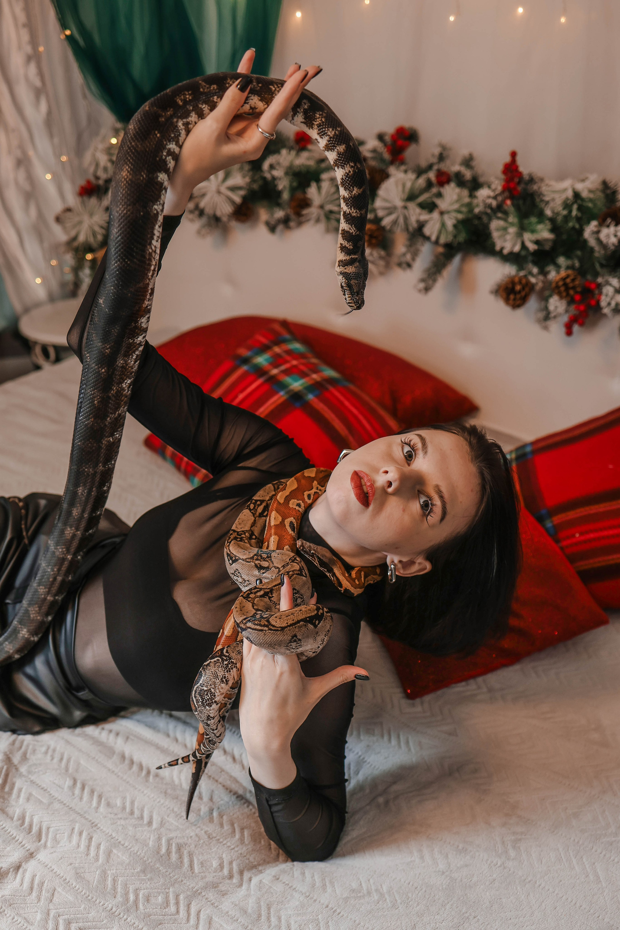 Лера и змеи. Фотограф в Липецке Ирина Козлова