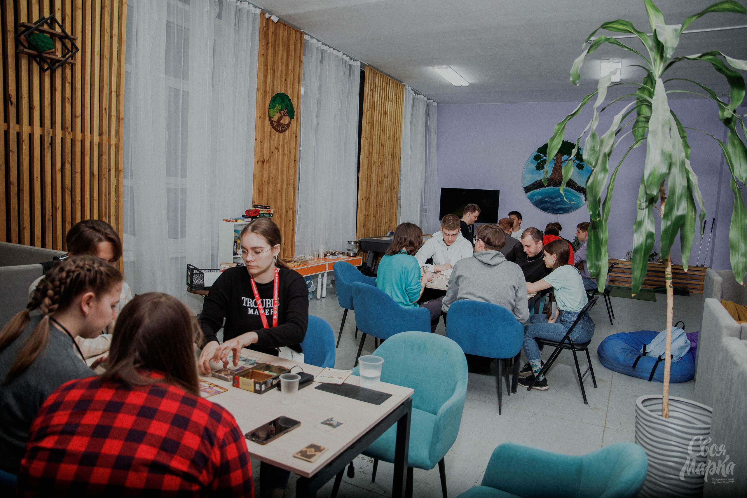 Сборы клуба настольных игр. Фотограф Вахтель Елизавета
