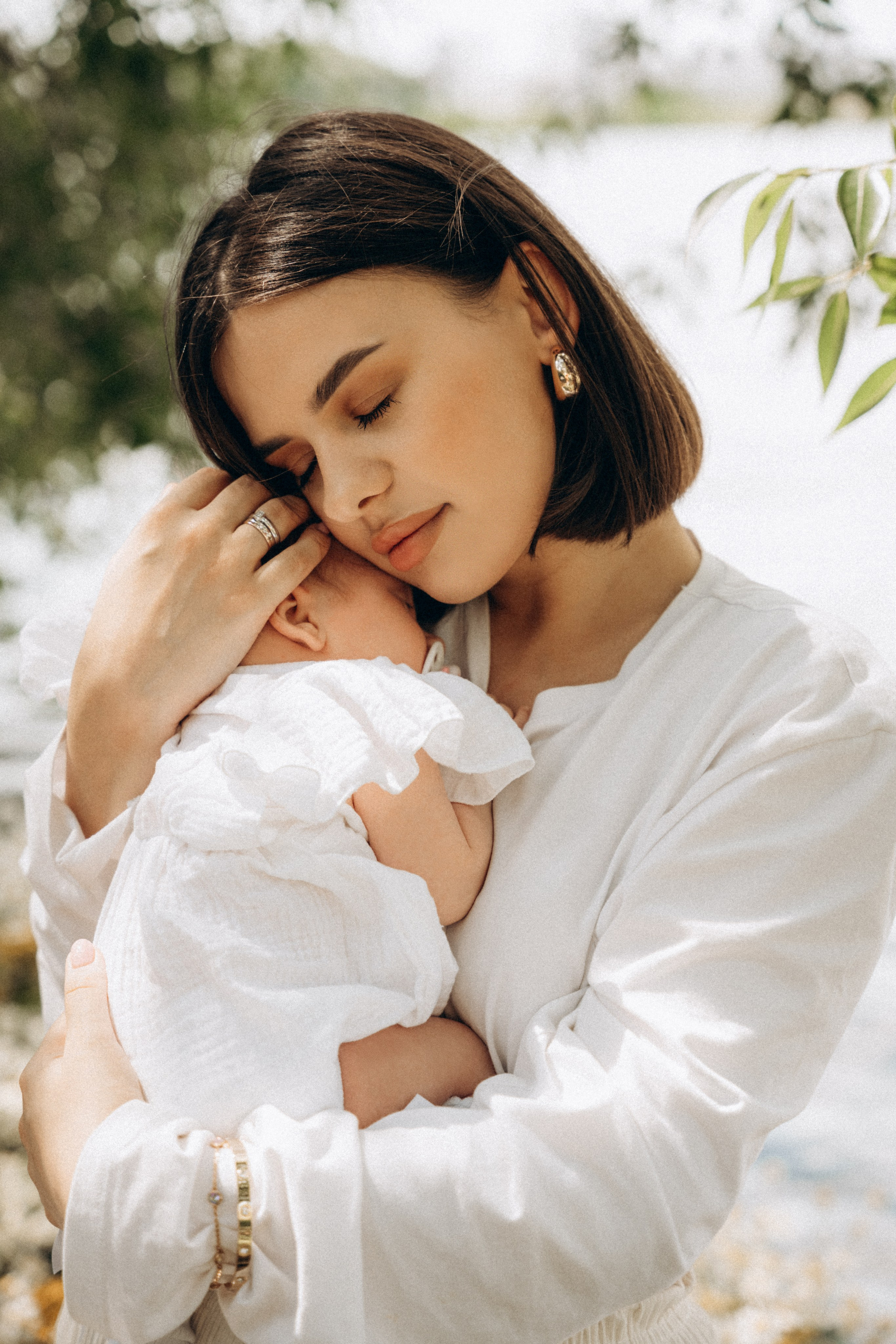 Таня и малышка Элина. Фотограф Мария Миллс | Минск