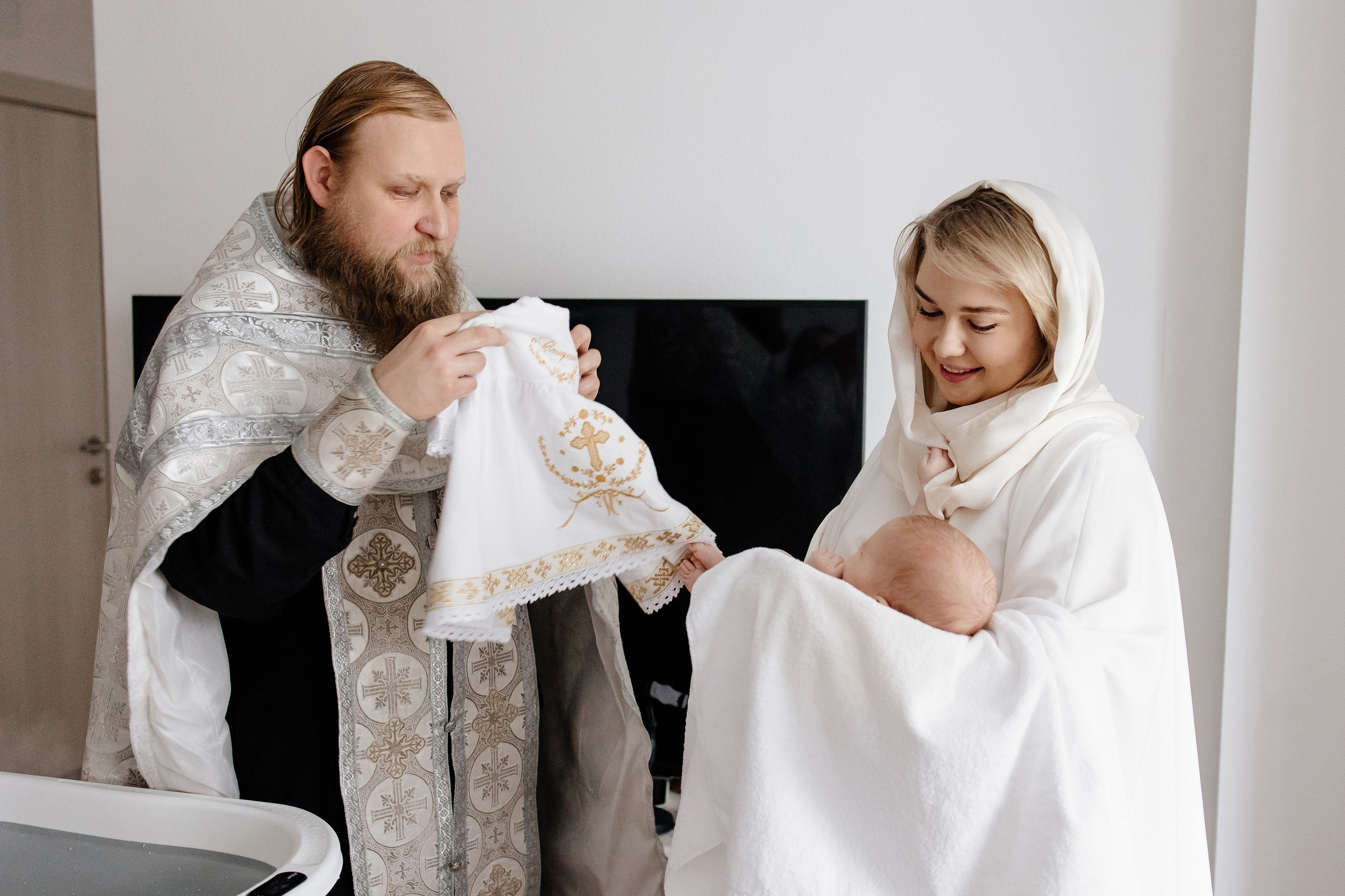 Крещение Стефании. Свадебный и семейный фотограф Екатерина Иванова
