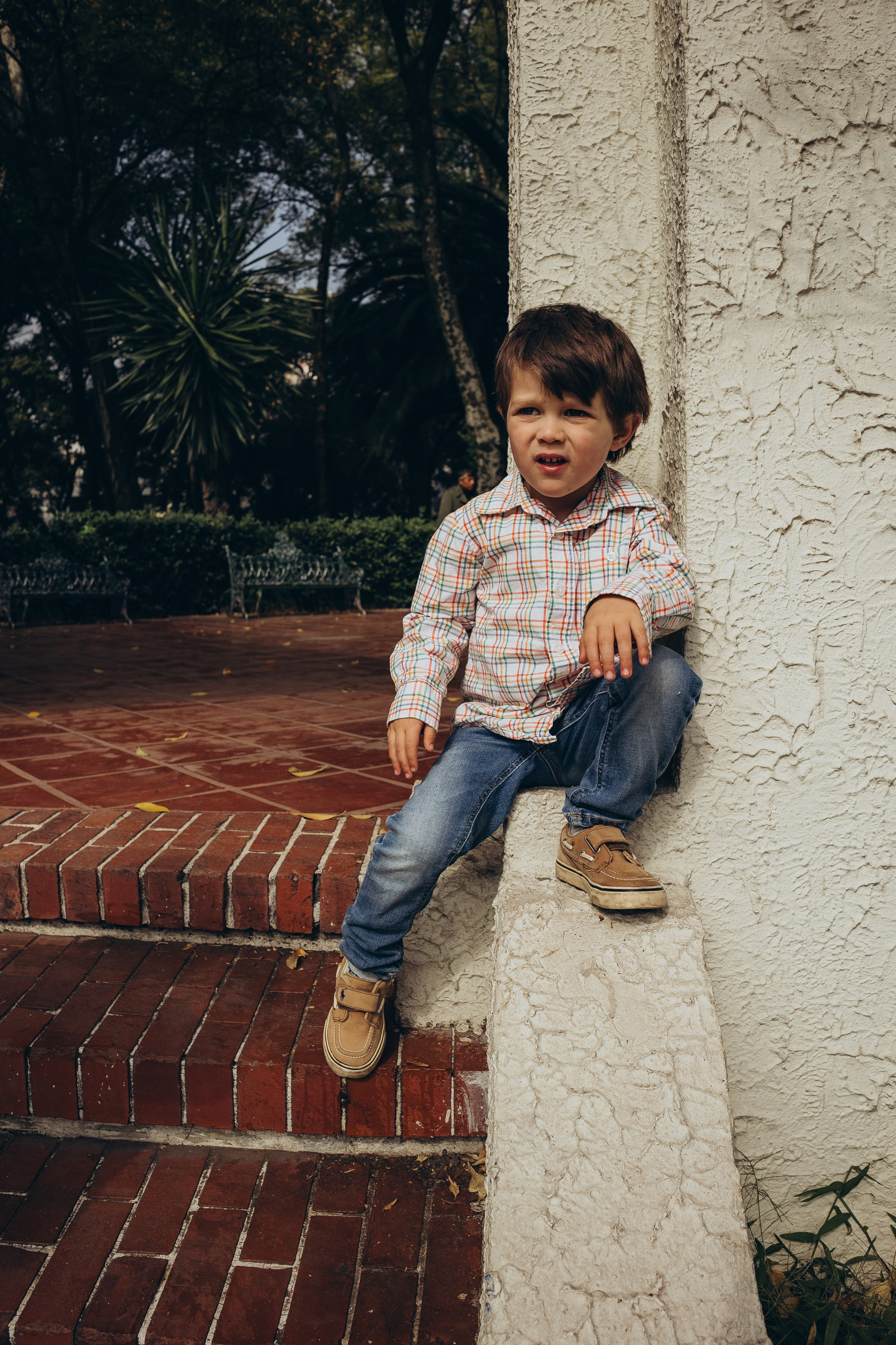 Sesión de fotos de mama e hijo en el Parque México, Condesa, Ciudad de México. Ирина Крохалева. Семейный фотограф в Екатеринбурге