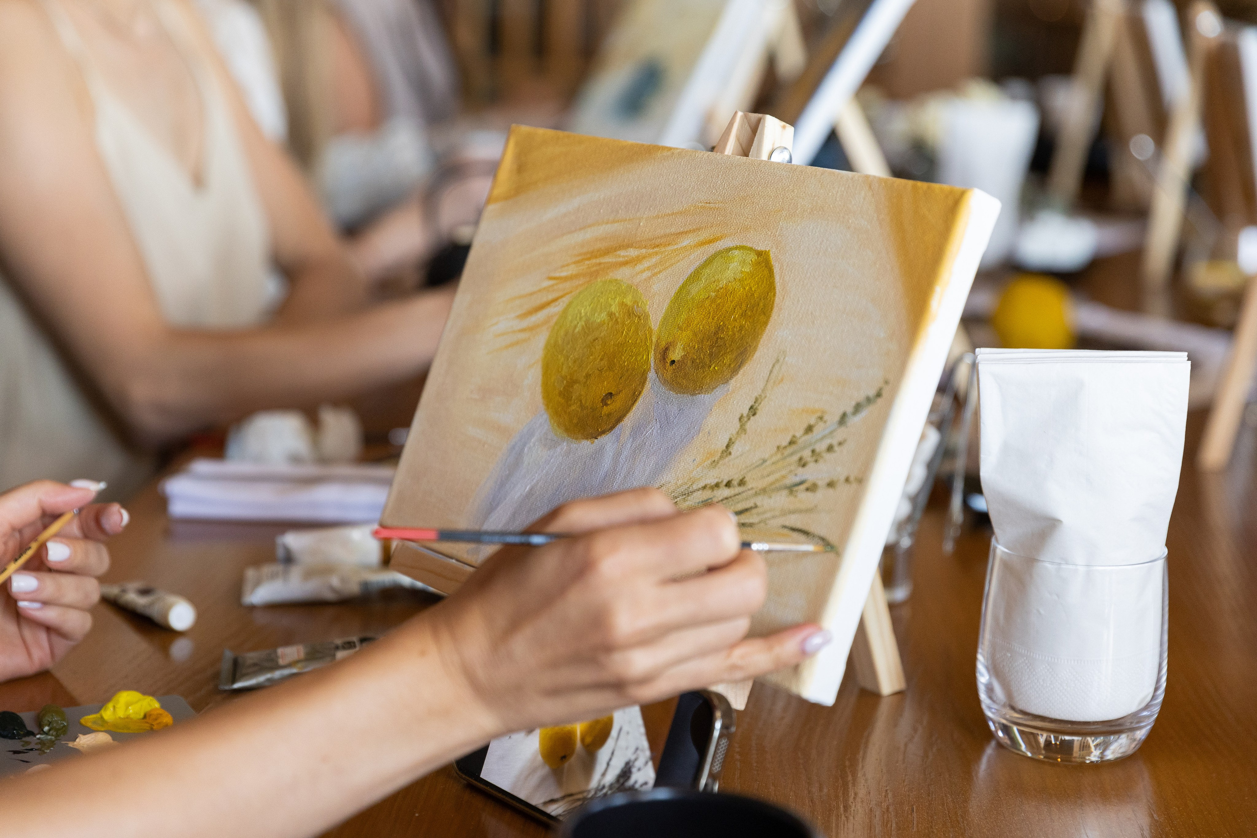 МАСТЕР-КЛАСС ПО ЖИВОПИСИ МАСЛОМ. Фотограф в Сочи Екатерина Потапова