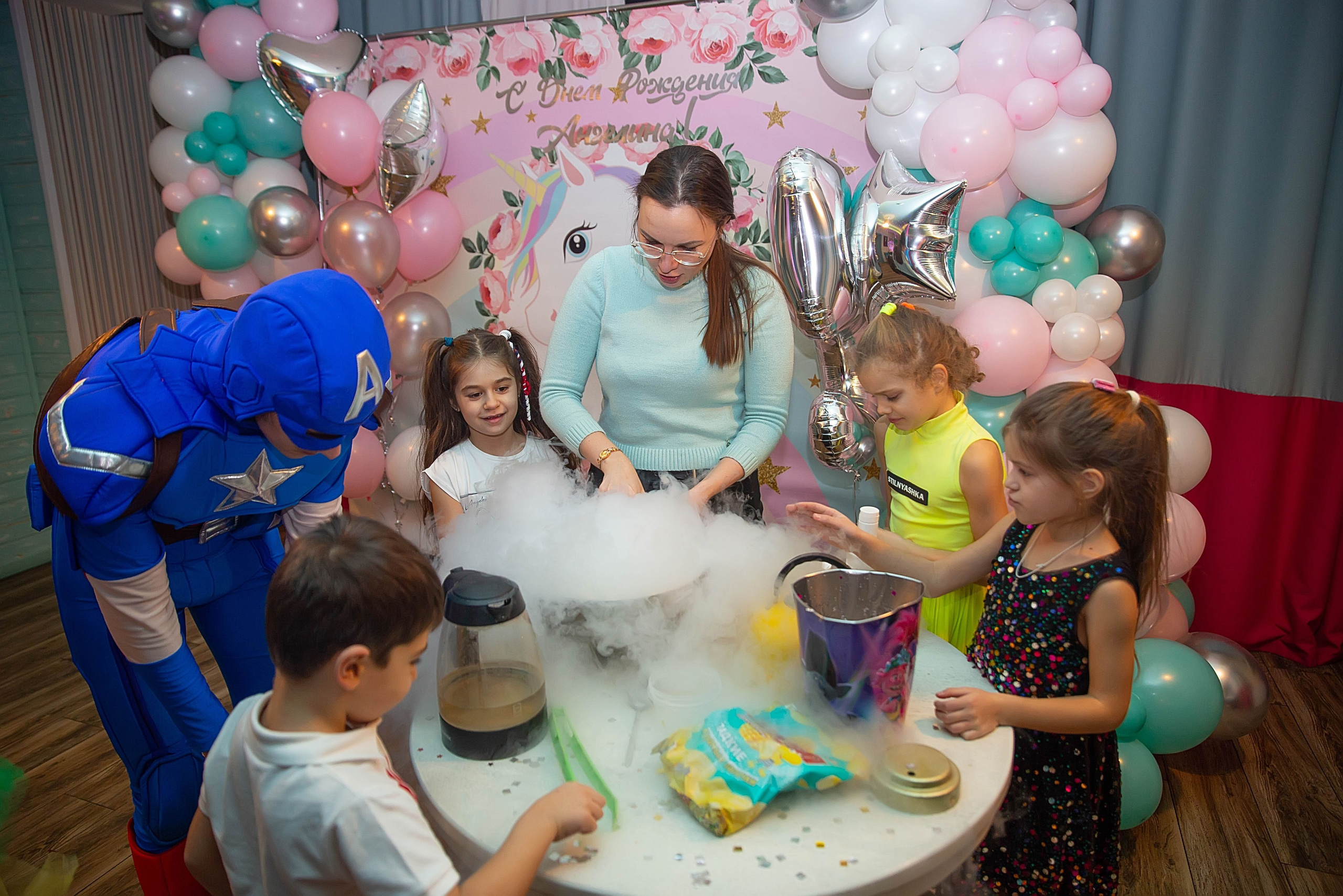 День рождения единорог. Семейный и детский фотограф в Нижнем Новгороде