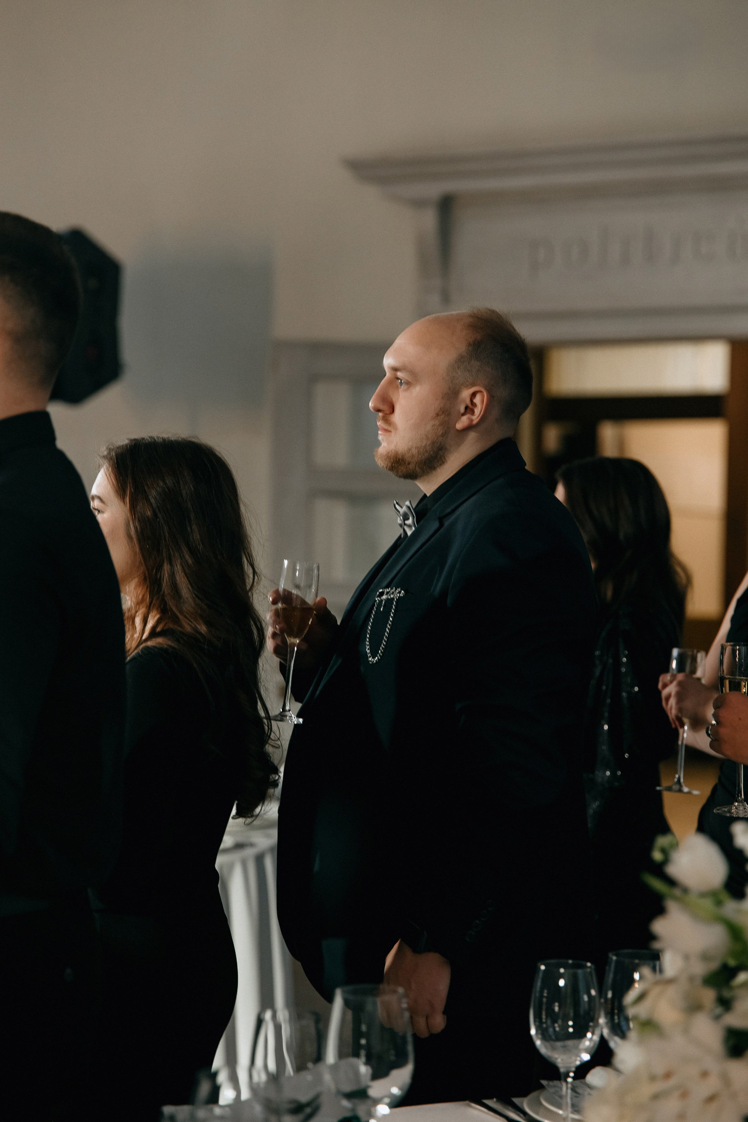 Свадебный банкет на вилле Политика. Свадебный фотограф Москва