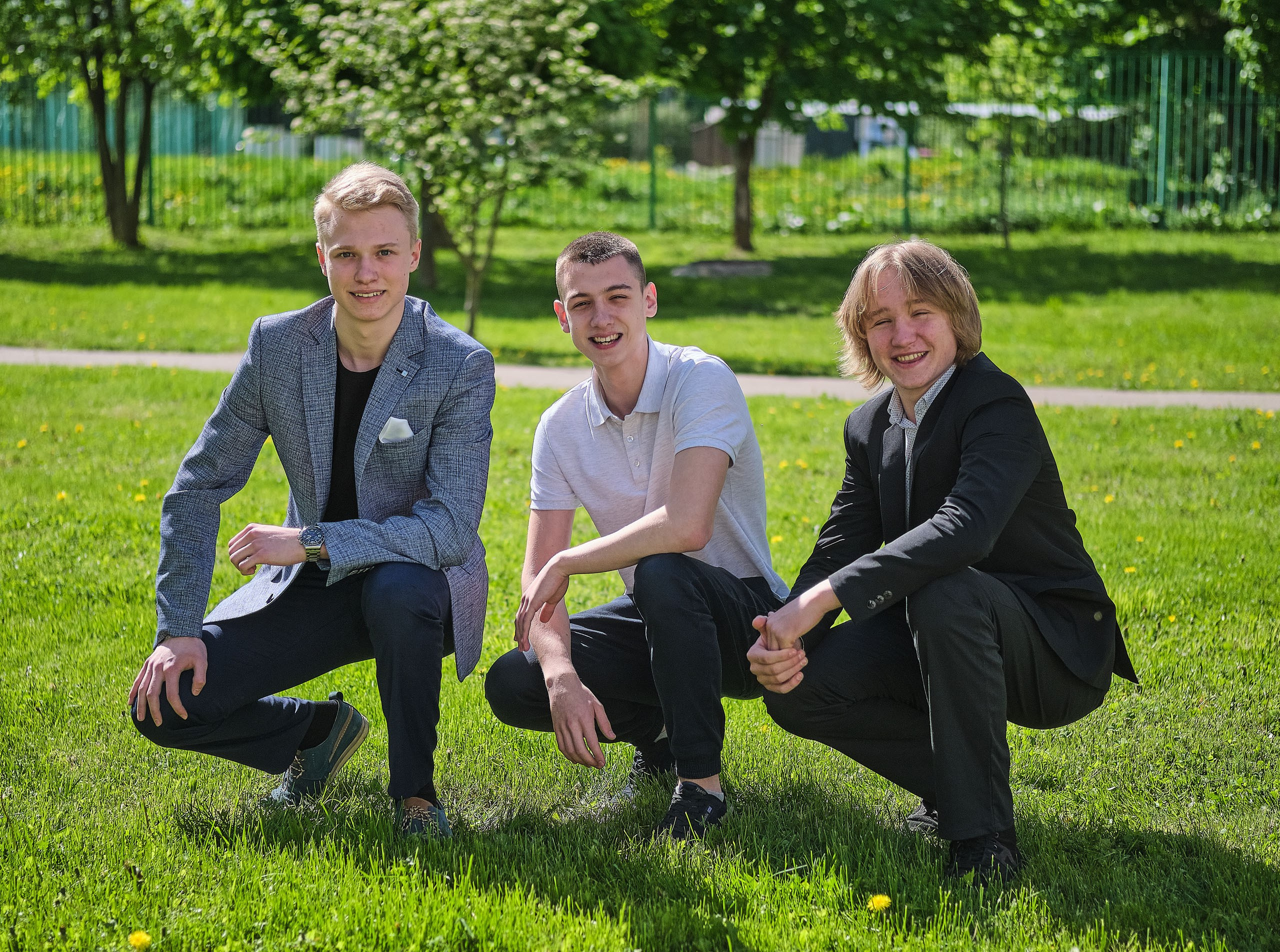 Школьная съёмка выпускников (Репортаж)