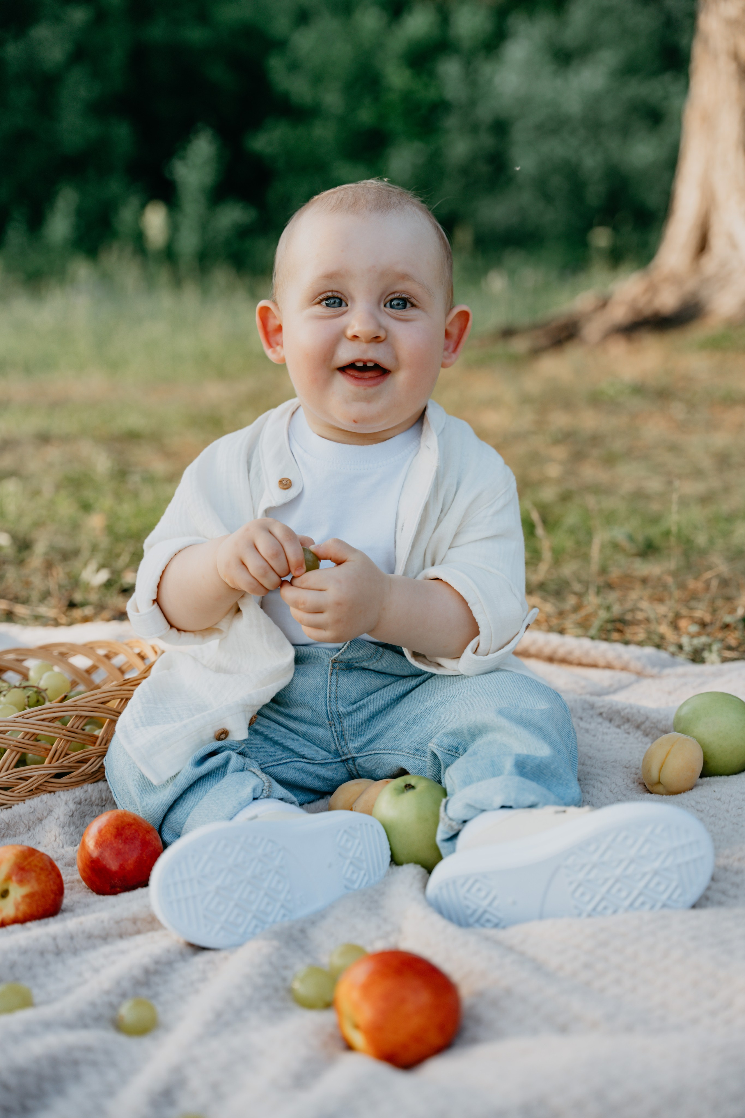 Денису 1 годик. Заречный парк