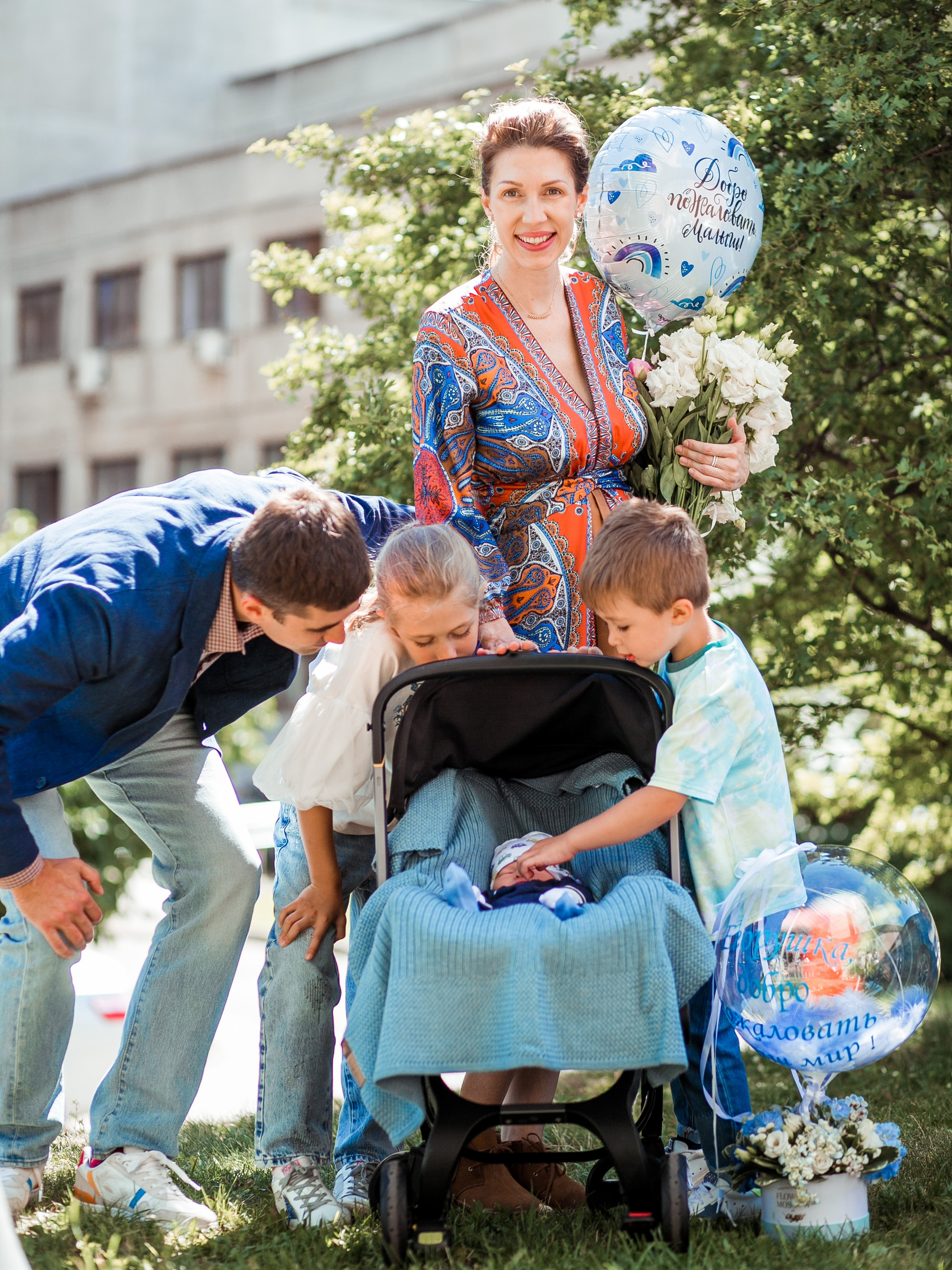 Выписка Андрея. Репортажный фотограф Борис Геер