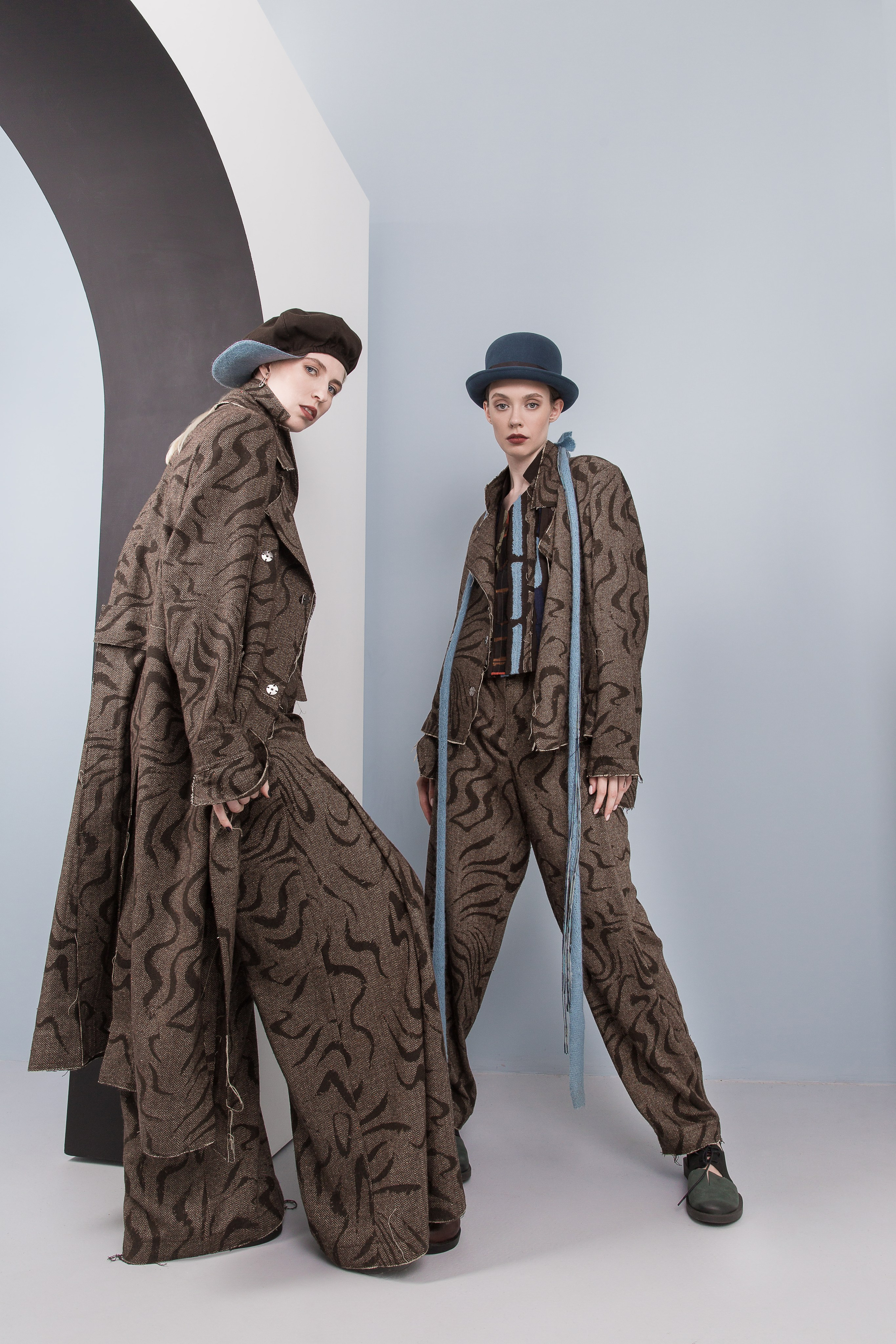 LookBook Winter 2022-2023 fo CROKI. Photographer Anna Arzamastseva