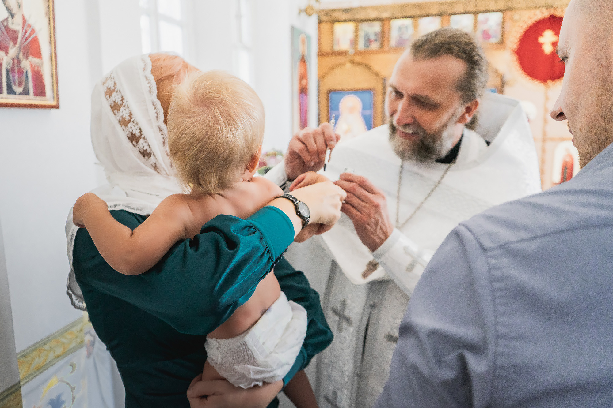 Крещение. Семейный и детский фотограф во Владивостоке Мария Гой