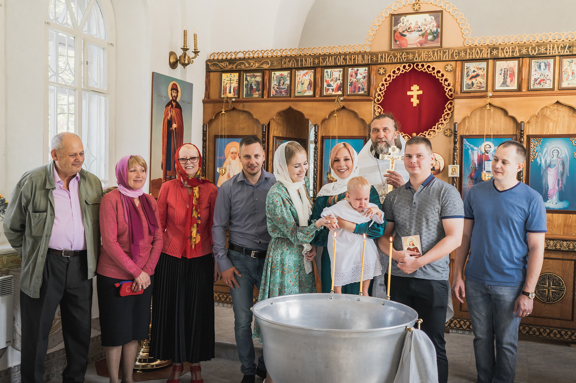 Крещение. Семейный и детский фотограф во Владивостоке Мария Гой
