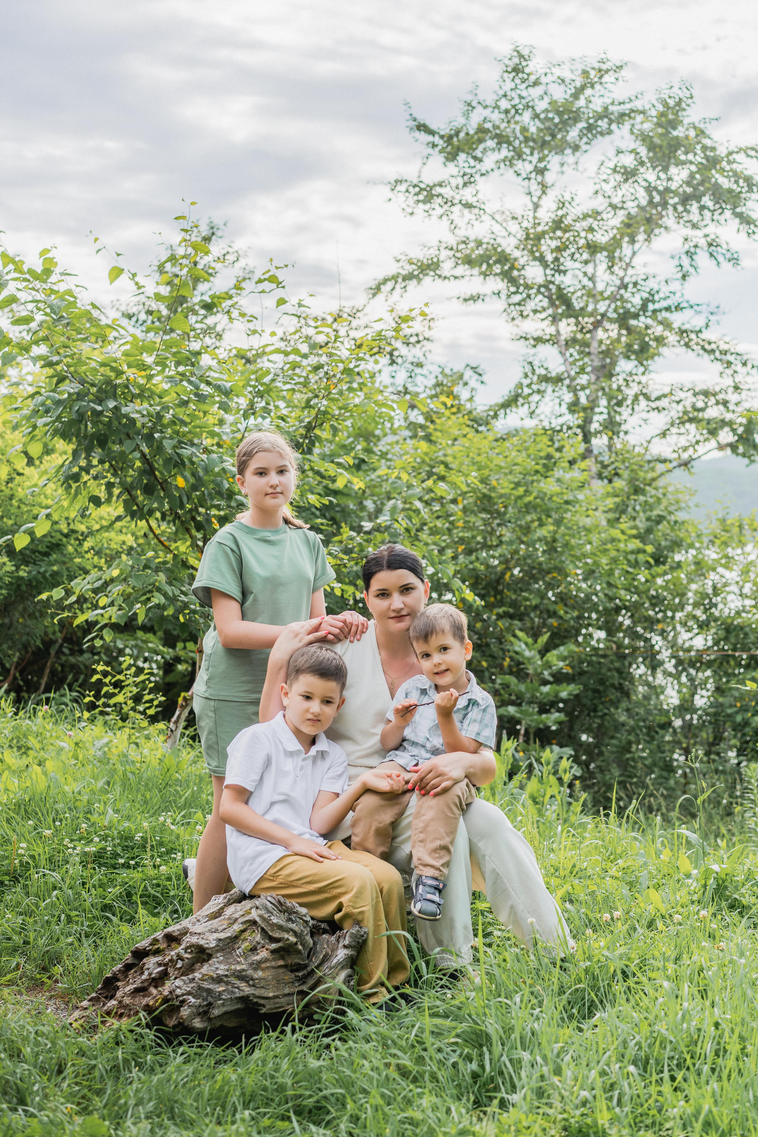 Большая семья. Семейный и детский фотограф во Владивостоке Мария Гой