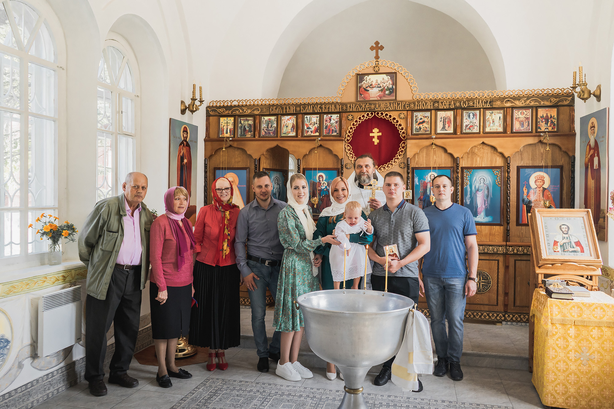 Крещение. Семейный и детский фотограф во Владивостоке Мария Гой