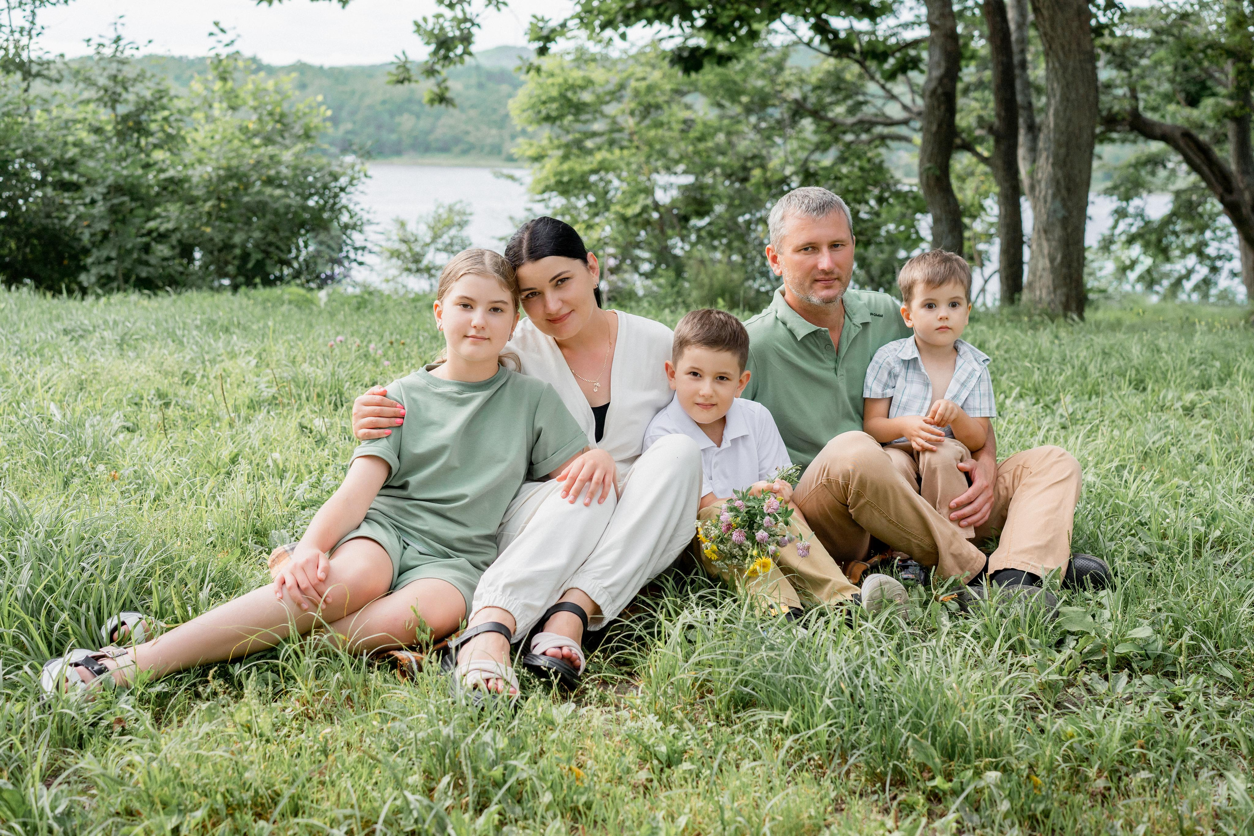 Большая семья. Семейный и детский фотограф во Владивостоке Мария Гой