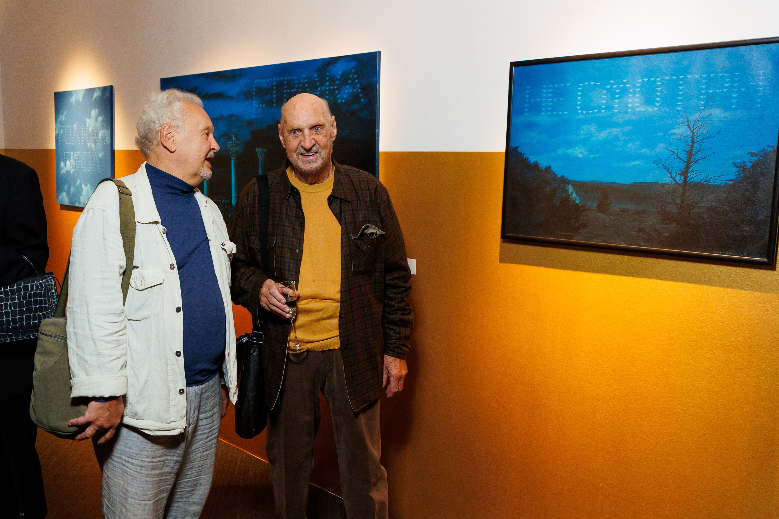 Открытите выставки Небесная География или разбор полетов Андрея Филиппова. Фотограф Иван Недорез