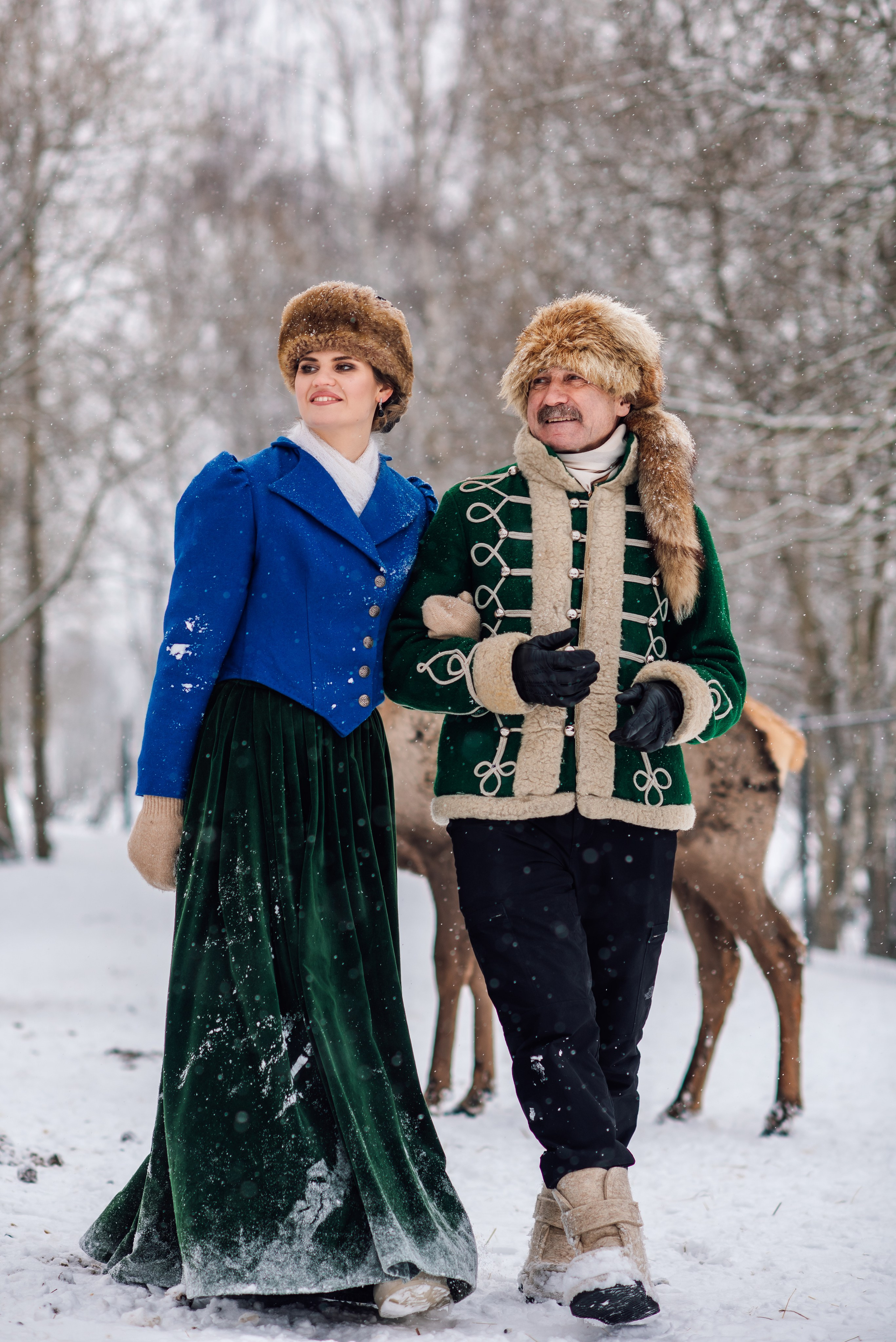 Зимняя парфорсная охота. Фотограф Диана Вальтер