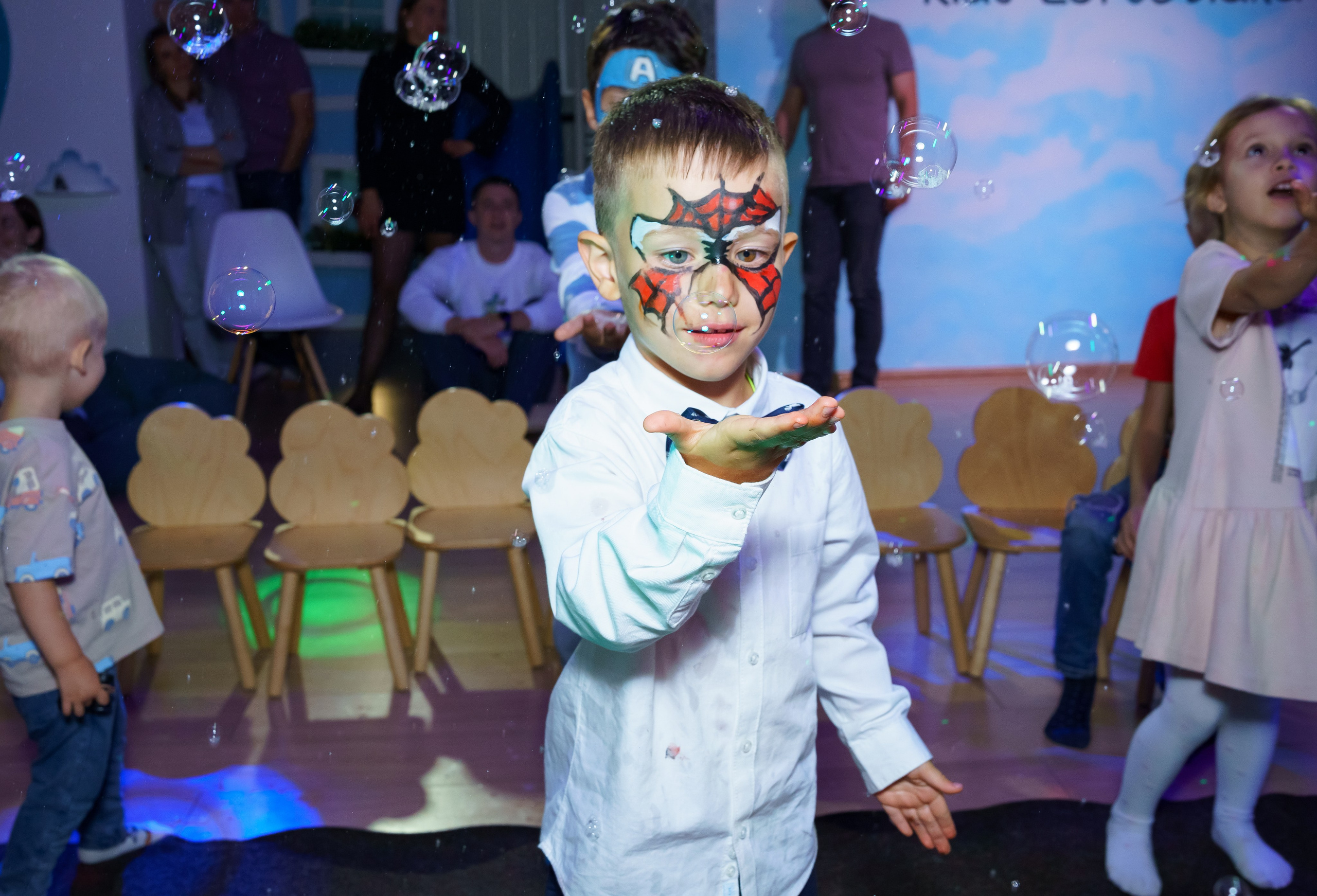 Портфолио Репортажная съемка детских праздников. Фотограф Екатерина Канчалаба