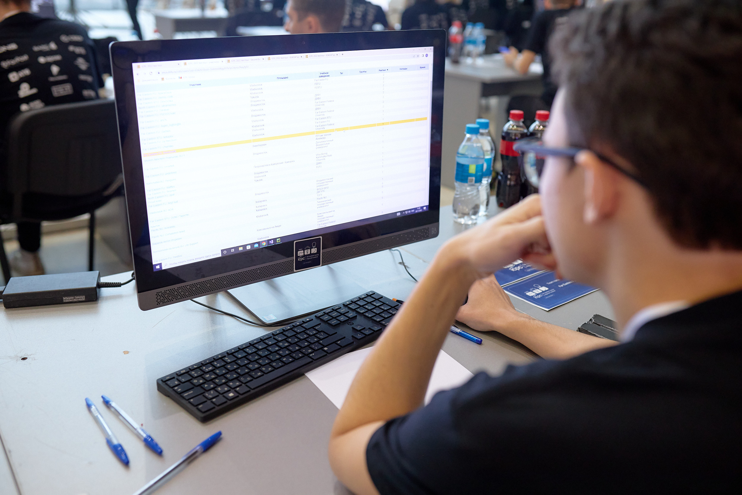 Соревнования по программированию. Репортажный фотограф Владивосток Анастасия Сокольникова