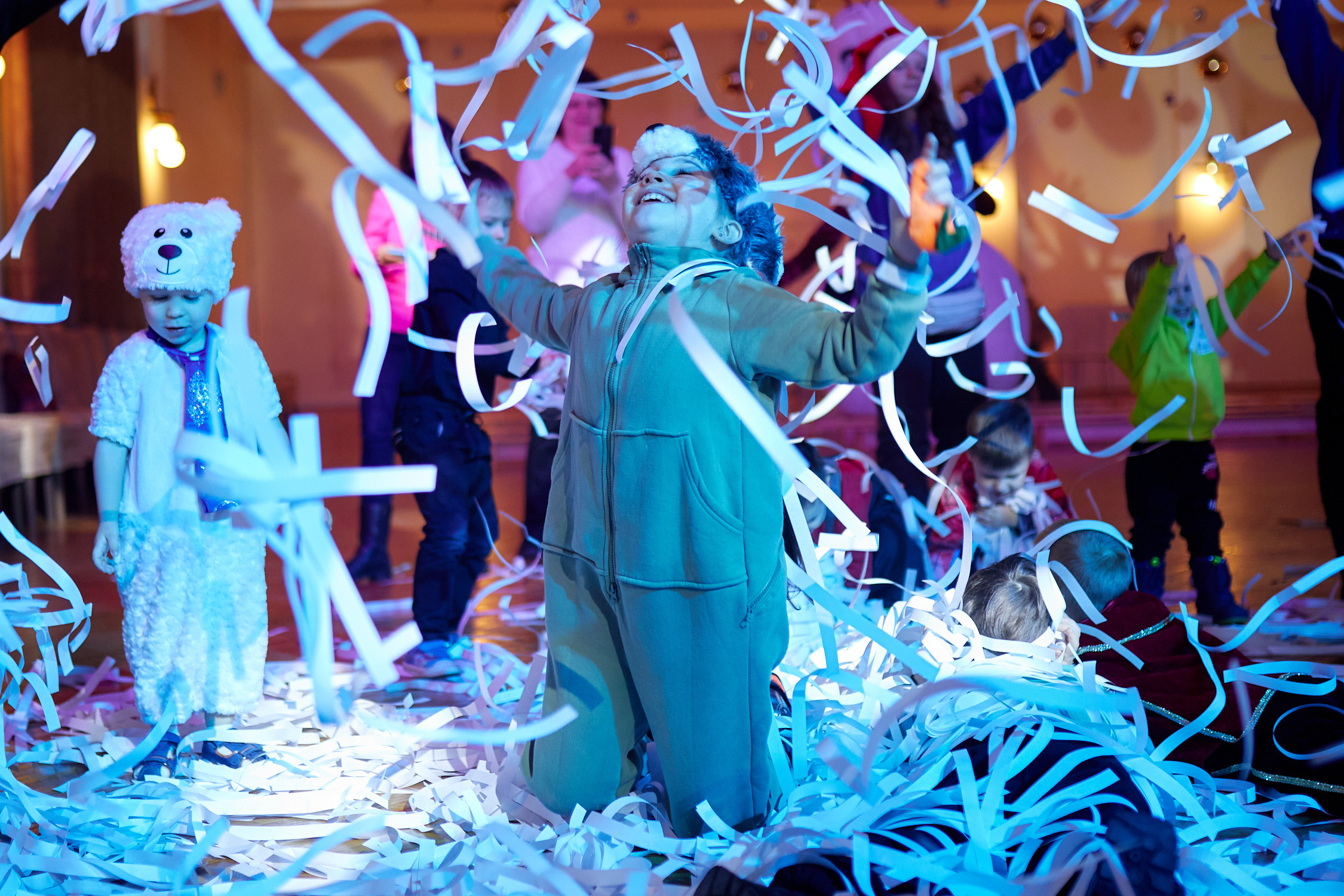 Новогодние утренники ДВФУ. Репортажный фотограф Владивосток Анастасия Сокольникова