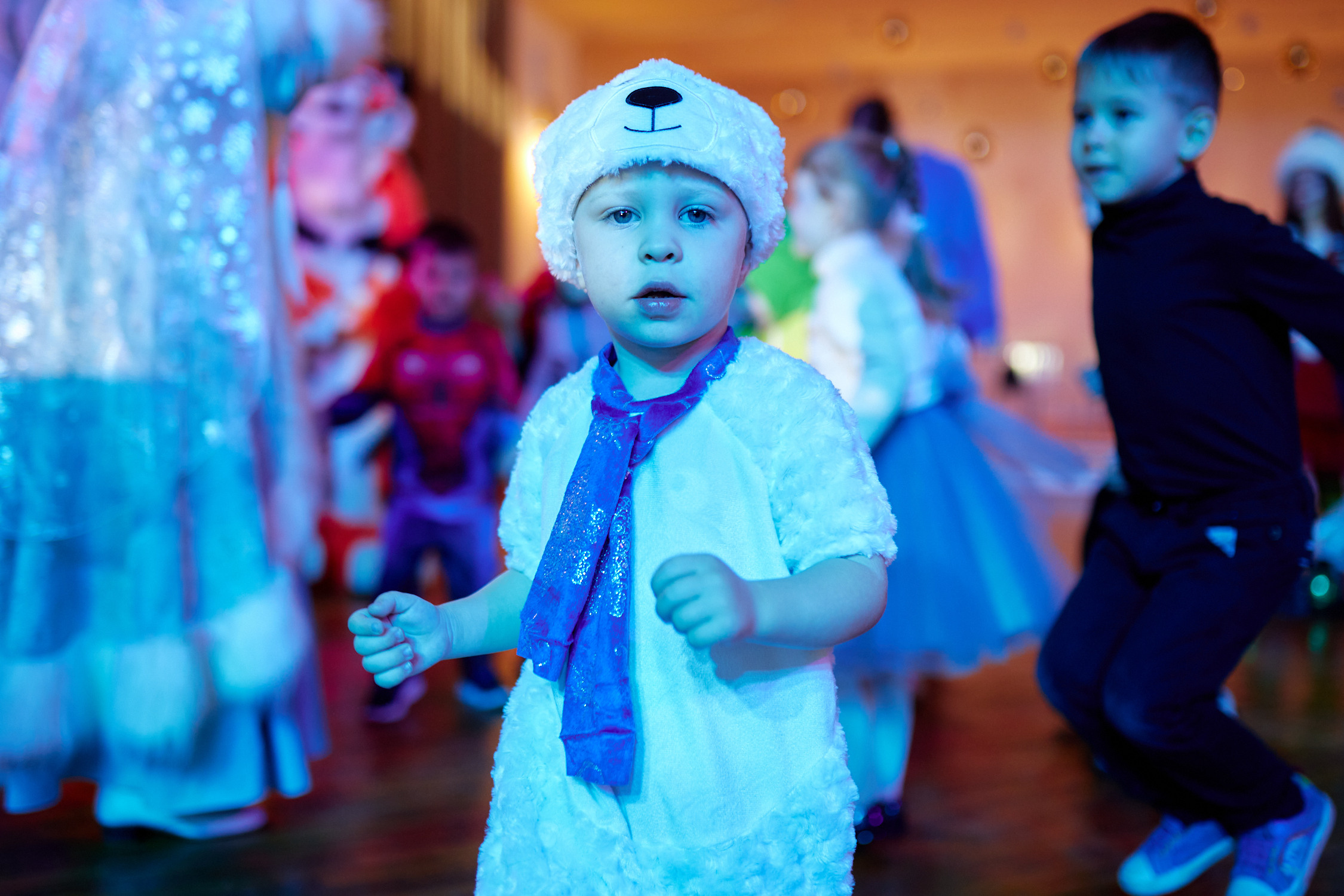 Новогодние утренники ДВФУ. Репортажный фотограф Владивосток Анастасия Сокольникова