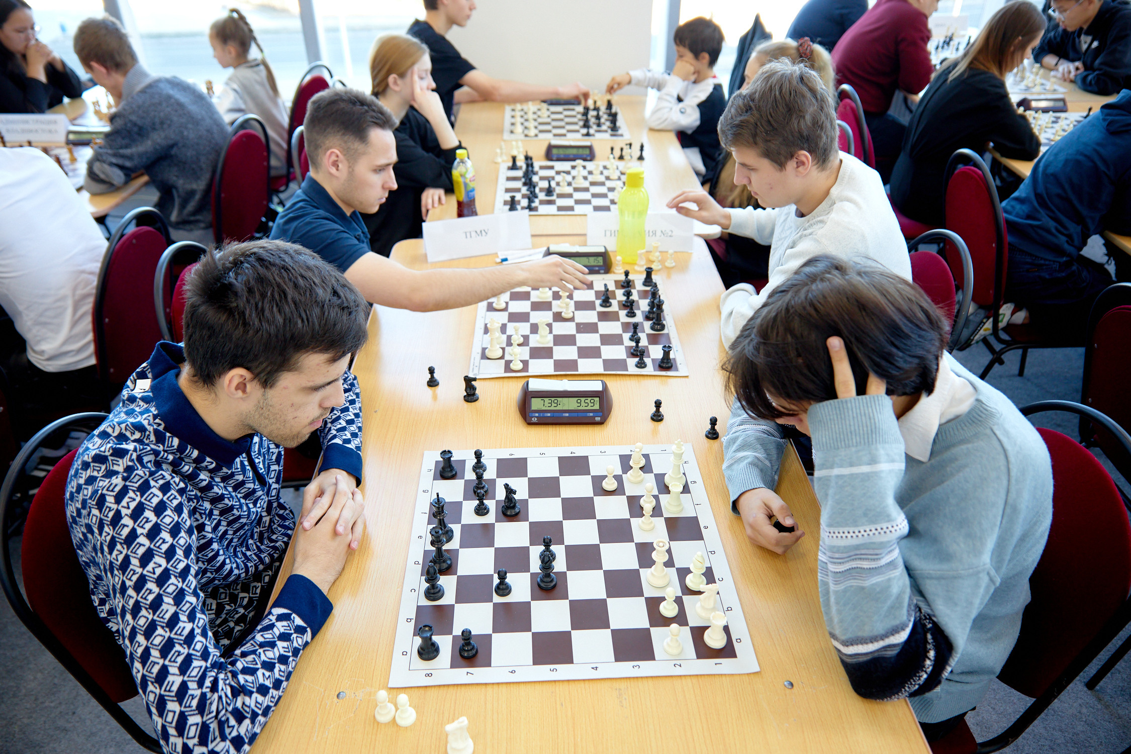Шахматный турнир. Репортажный фотограф Владивосток Анастасия Сокольникова