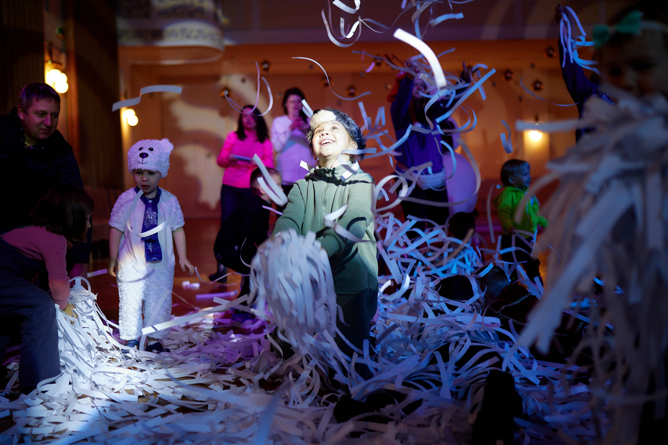 Новогодние утренники ДВФУ. Репортажный фотограф Владивосток Анастасия Сокольникова