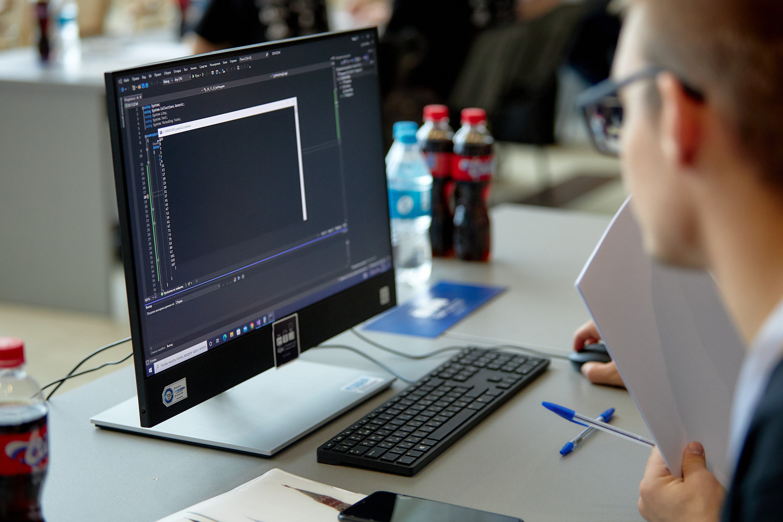 Соревнования по программированию. Репортажный фотограф Владивосток Анастасия Сокольникова
