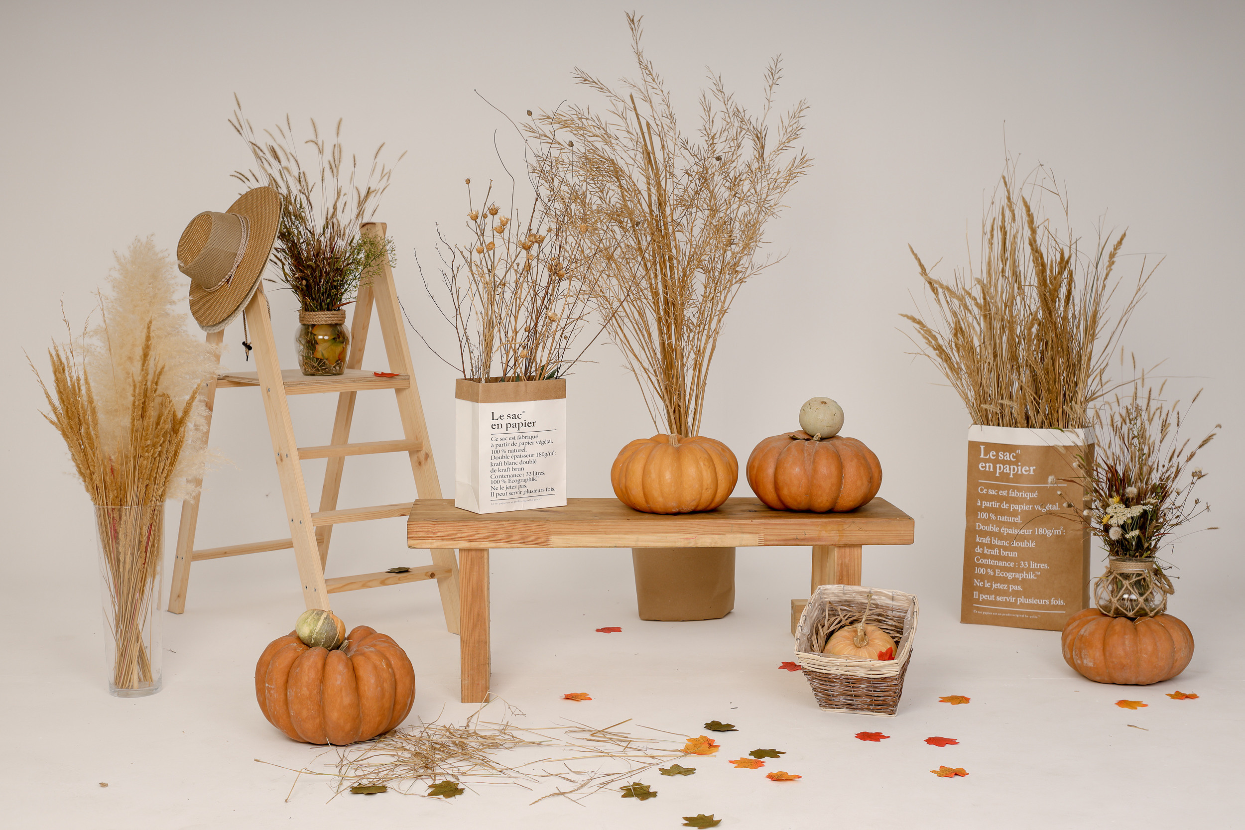 Осенние мини-сессии в студии. Коммерческий фотограф Яна Беличенко Анапа Краснодарский край