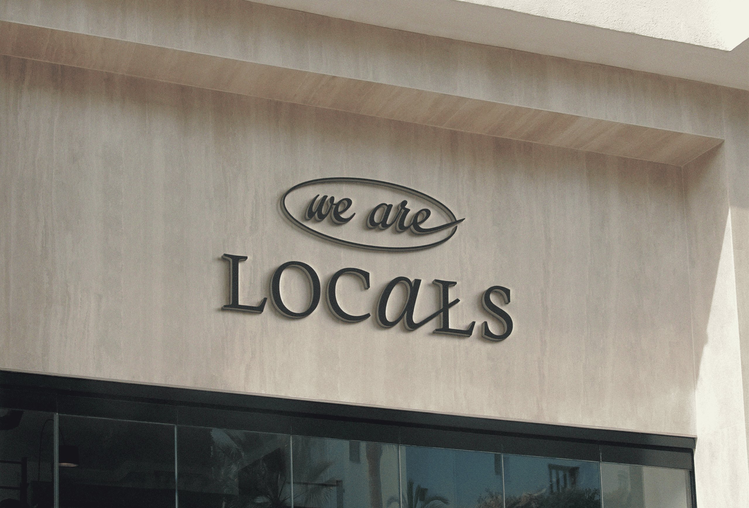 Вывеска бренда