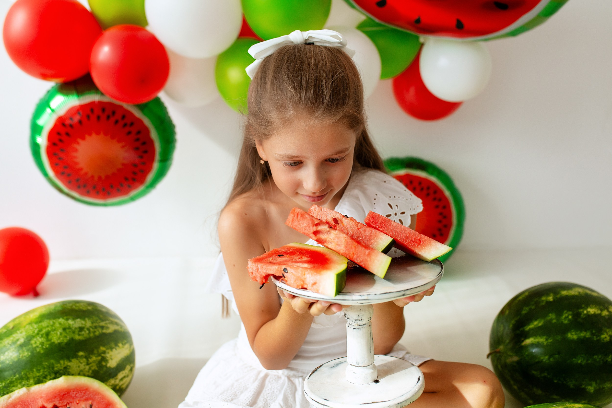 КОСТЯ и арбузы. Фотограф новорожденных Оксана Полевская