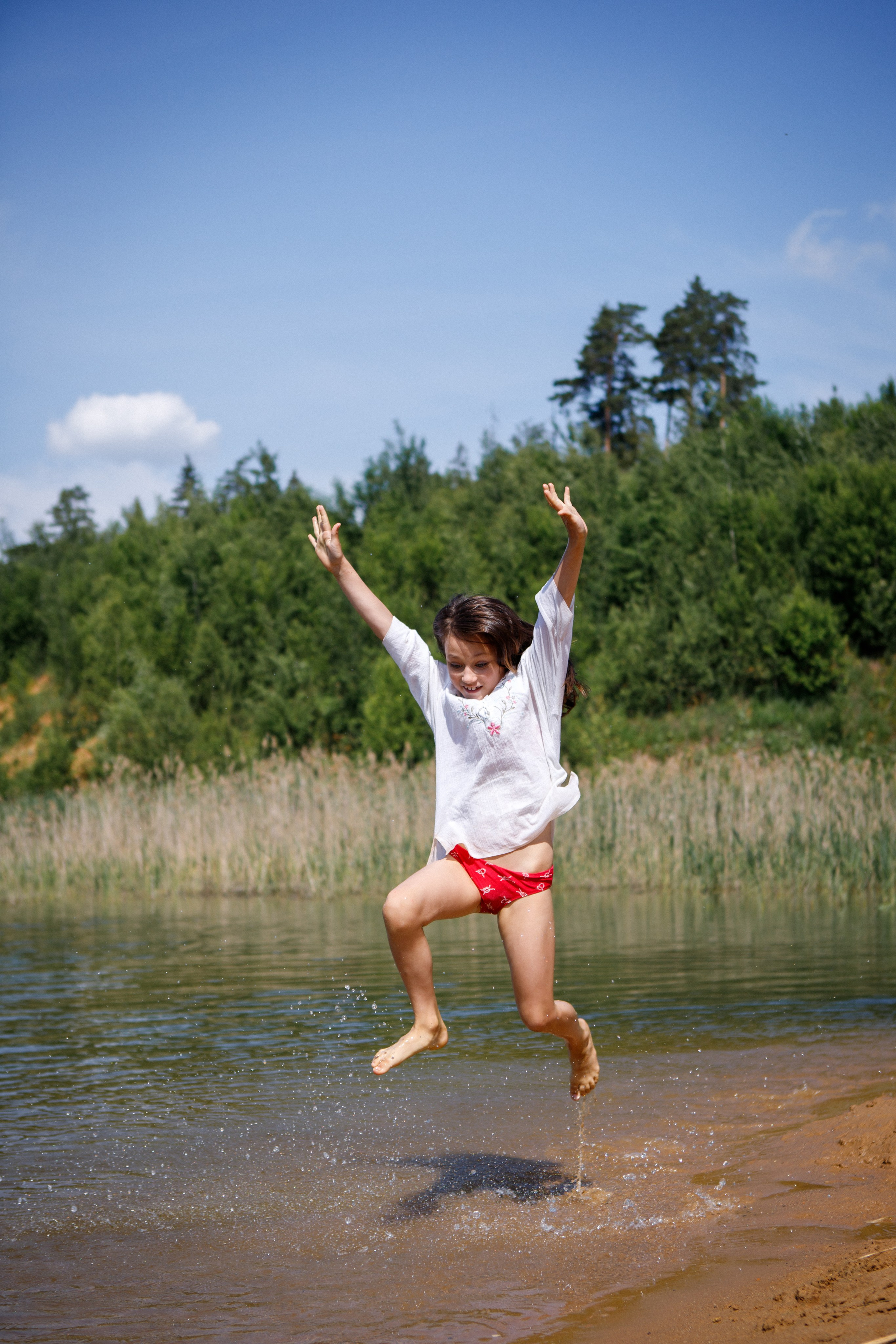 На озере. Детский и семейный фотограф Мария Киселёва. Москва
