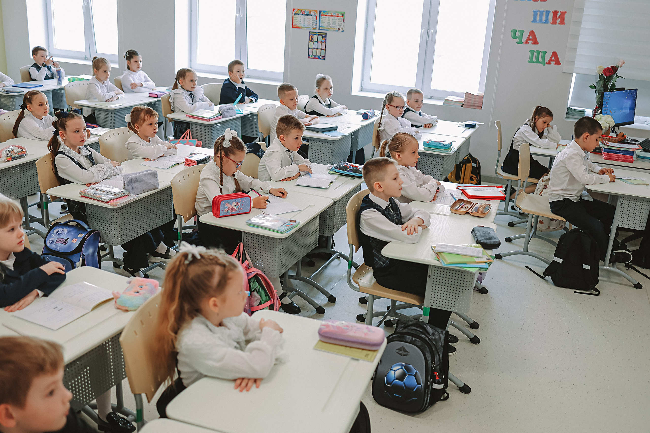 Один день в школе 1 класс. Семейный фотограф Тюмень, фотограф на роды Салмина Мария